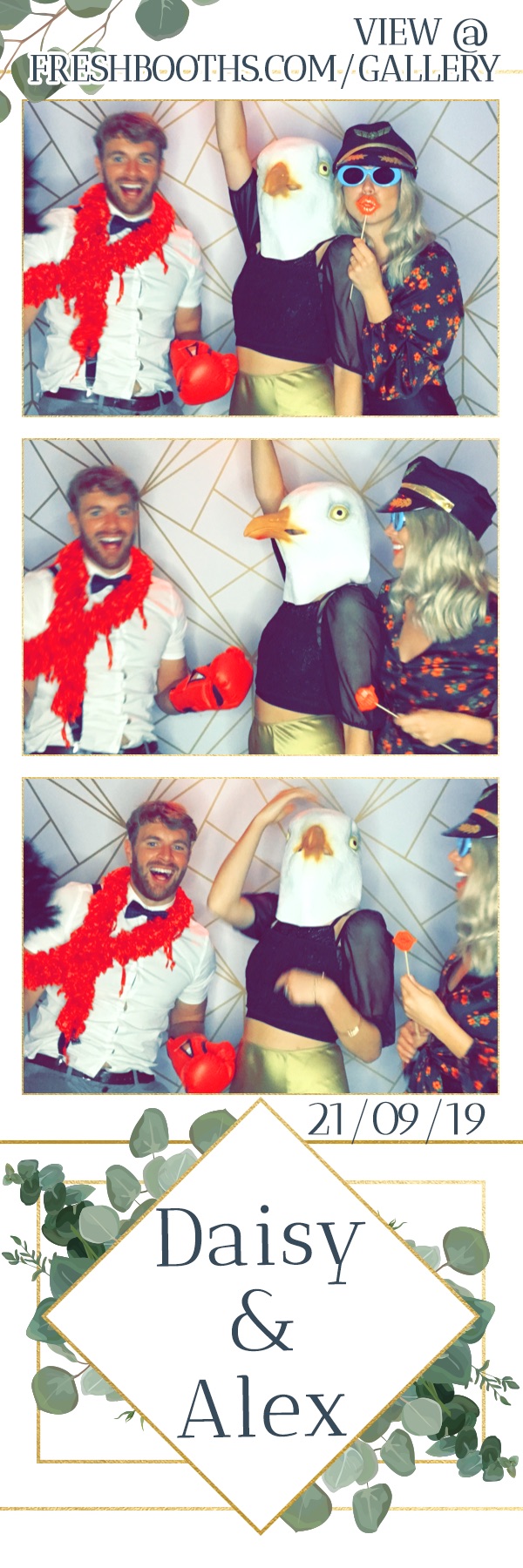 Daisy & Alex Wedding - GIF Station | View more photos from the event at gallery.freshbooths.com/u/FreshBooths/Daisy-Alex-Wedding-GIF-Station