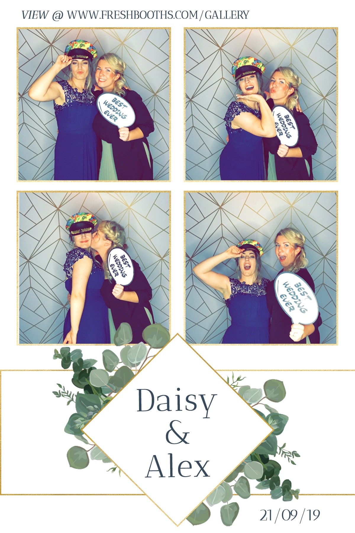 Daisy & Alex Wedding - GIF Station | View more photos from the event at gallery.freshbooths.com/u/FreshBooths/Daisy-Alex-Wedding-GIF-Station
