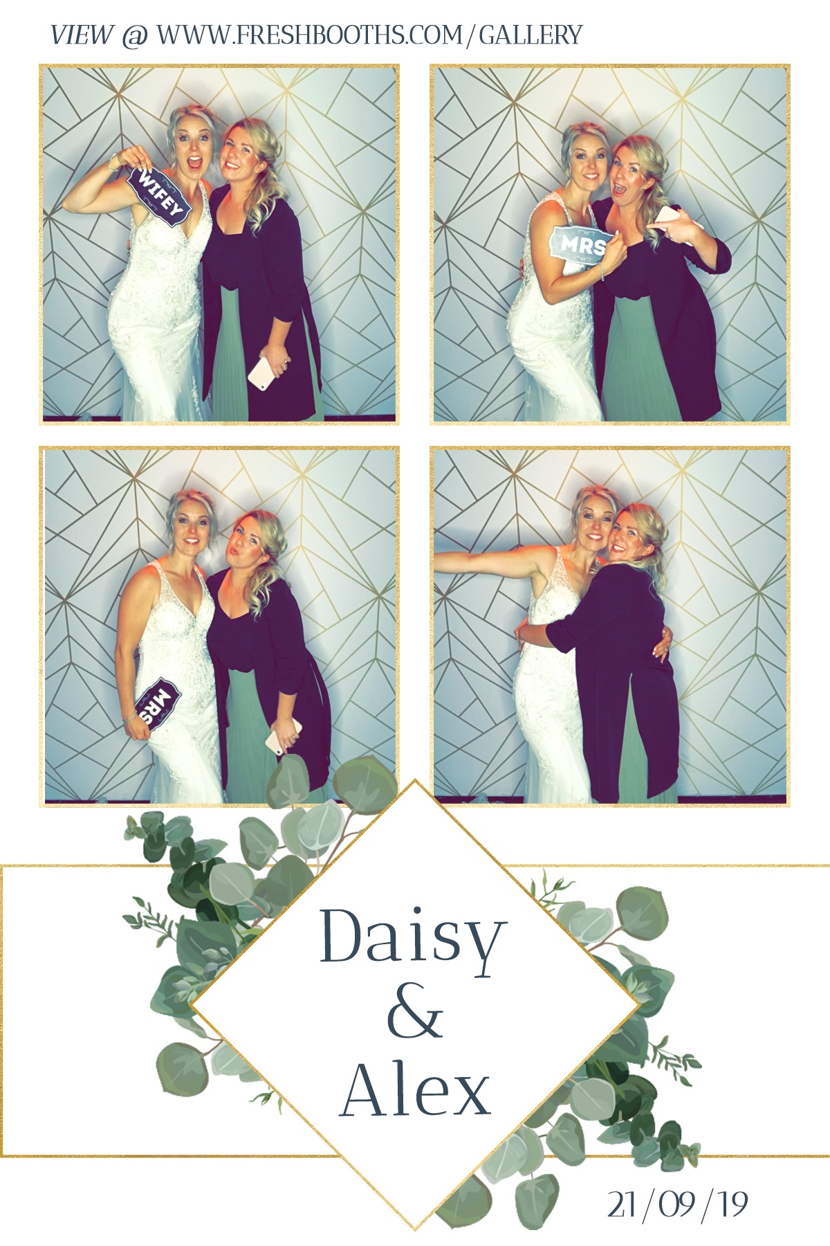 Daisy & Alex Wedding - GIF Station | View more photos from the event at gallery.freshbooths.com/u/FreshBooths/Daisy-Alex-Wedding-GIF-Station