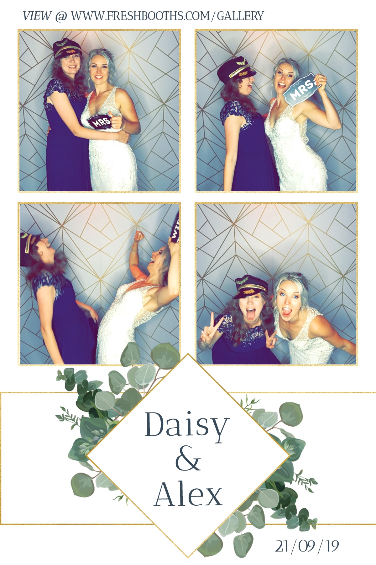 Daisy & Alex Wedding - GIF Station | View more photos from the event at gallery.freshbooths.com/u/FreshBooths/Daisy-Alex-Wedding-GIF-Station