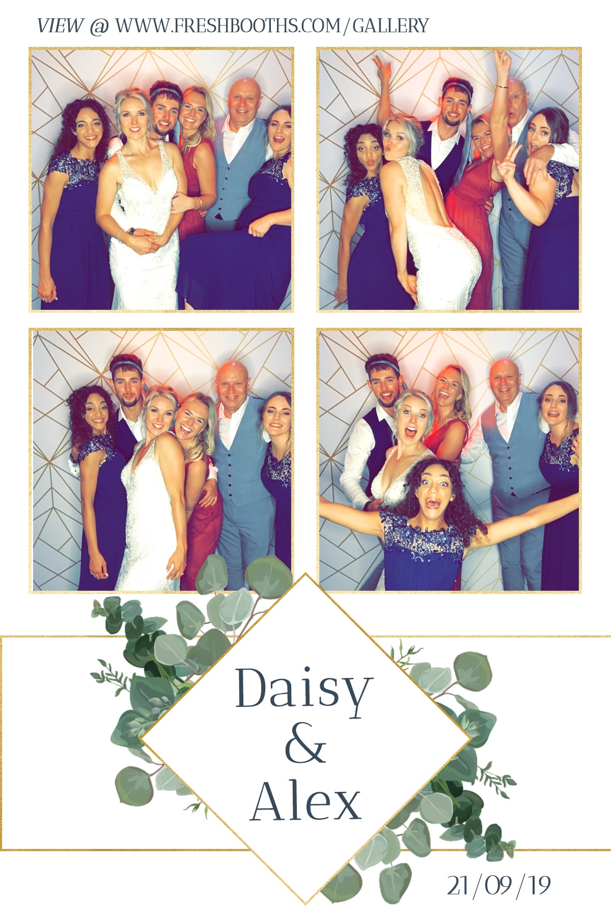 Daisy & Alex Wedding - GIF Station | View more photos from the event at gallery.freshbooths.com/u/FreshBooths/Daisy-Alex-Wedding-GIF-Station