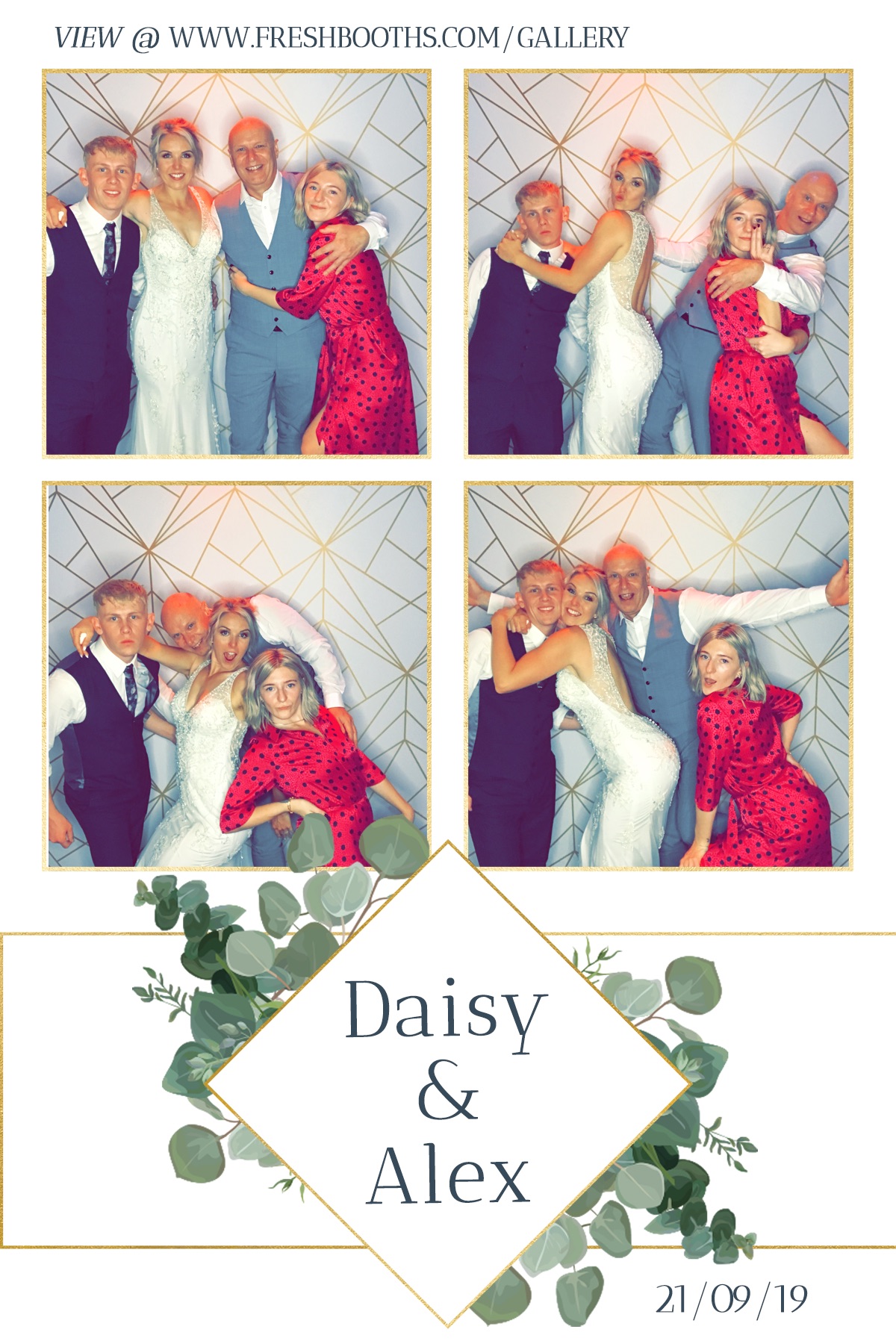 Daisy & Alex Wedding - GIF Station | View more photos from the event at gallery.freshbooths.com/u/FreshBooths/Daisy-Alex-Wedding-GIF-Station