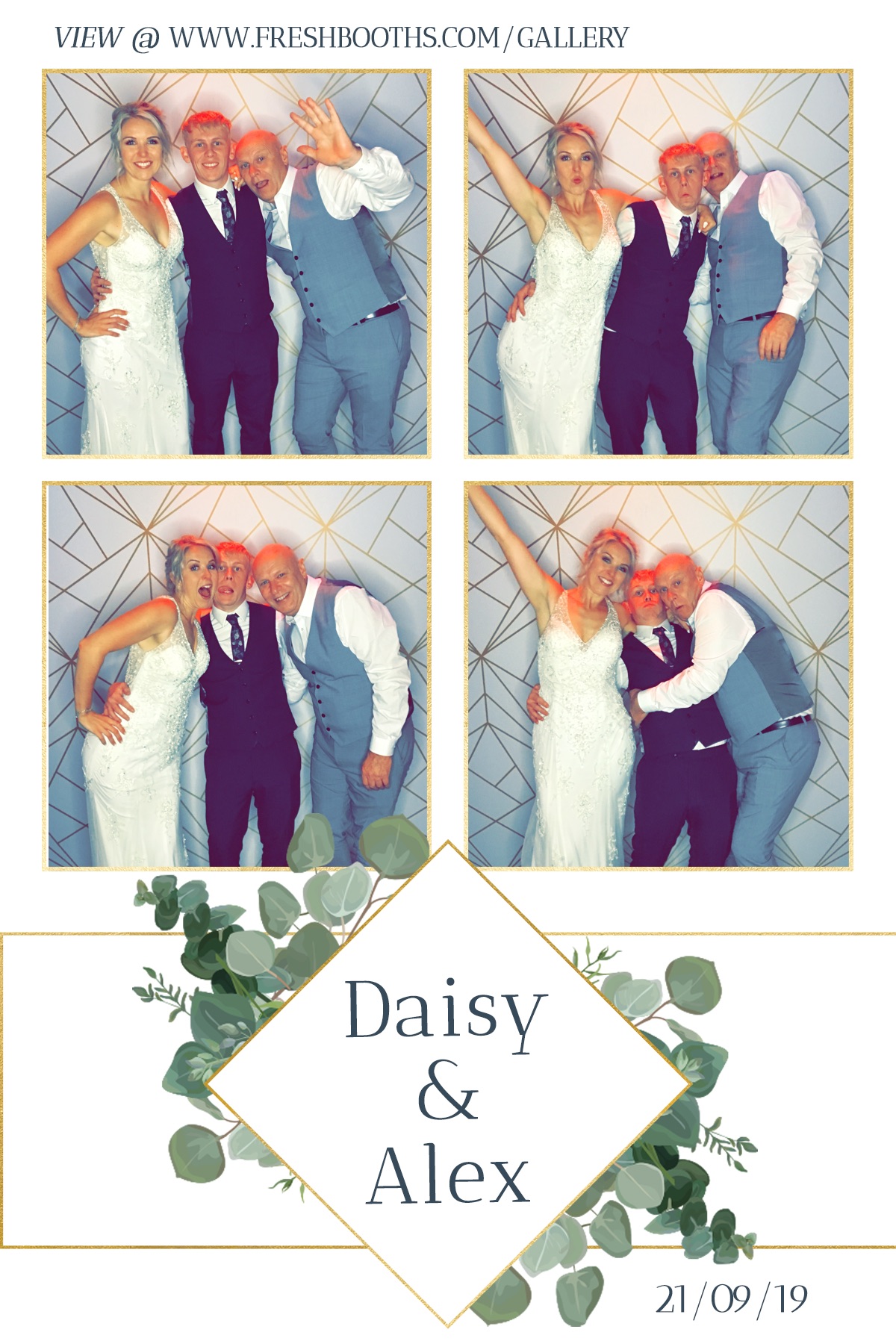 Daisy & Alex Wedding - GIF Station | View more photos from the event at gallery.freshbooths.com/u/FreshBooths/Daisy-Alex-Wedding-GIF-Station