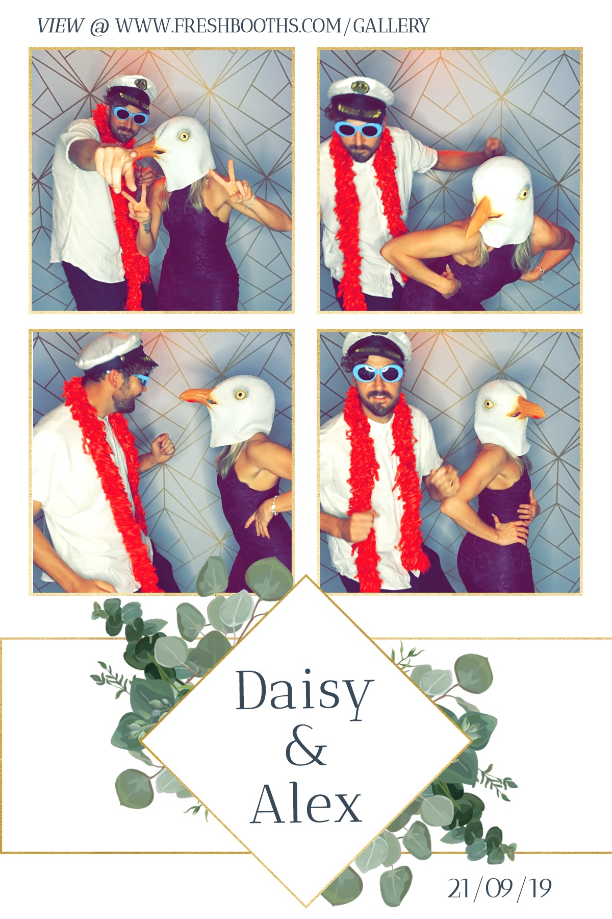 Daisy & Alex Wedding - GIF Station | View more photos from the event at gallery.freshbooths.com/u/FreshBooths/Daisy-Alex-Wedding-GIF-Station