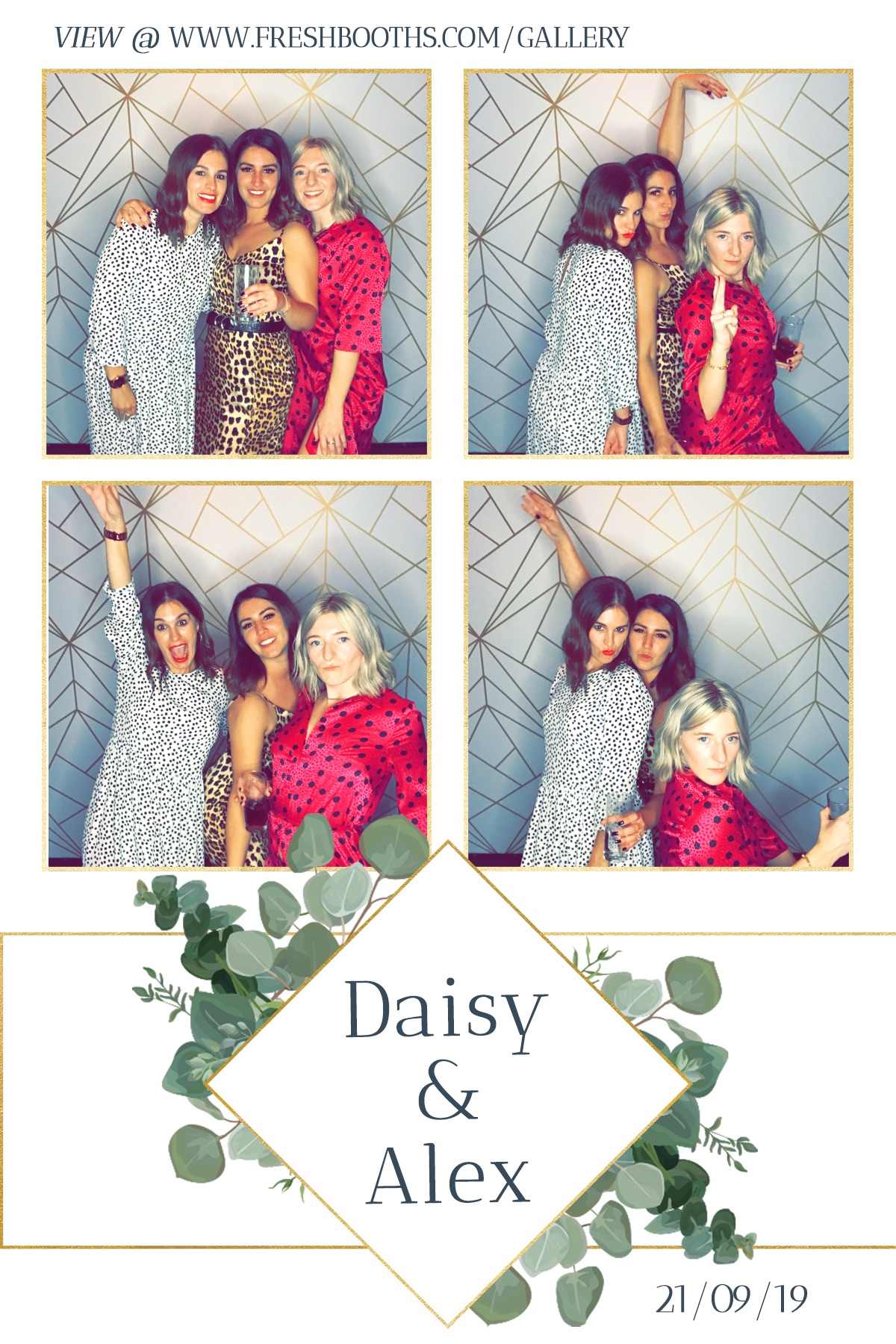 Daisy & Alex Wedding - GIF Station | View more photos from the event at gallery.freshbooths.com/u/FreshBooths/Daisy-Alex-Wedding-GIF-Station