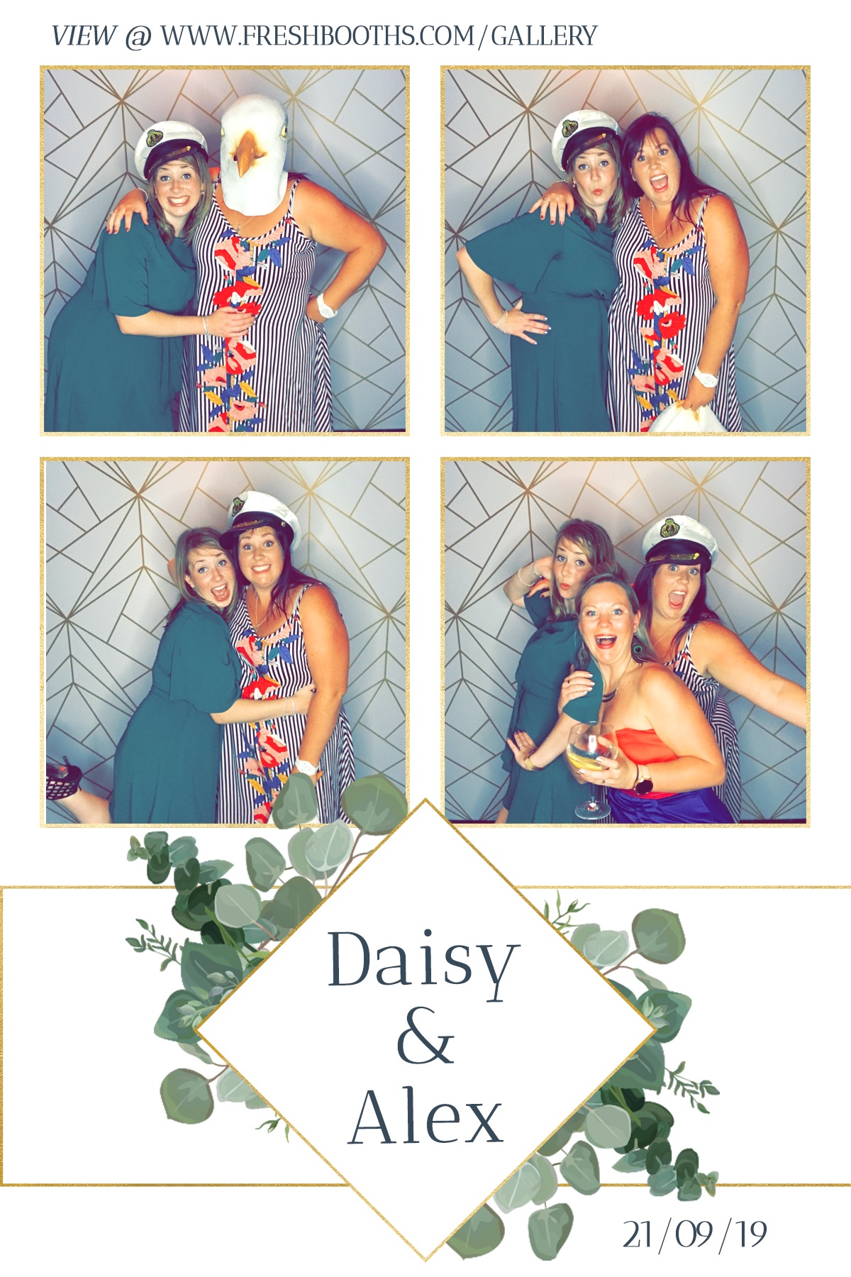 Daisy & Alex Wedding - GIF Station | View more photos from the event at gallery.freshbooths.com/u/FreshBooths/Daisy-Alex-Wedding-GIF-Station
