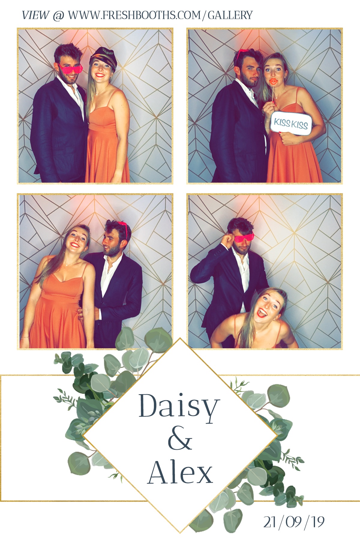 Daisy & Alex Wedding - GIF Station | View more photos from the event at gallery.freshbooths.com/u/FreshBooths/Daisy-Alex-Wedding-GIF-Station