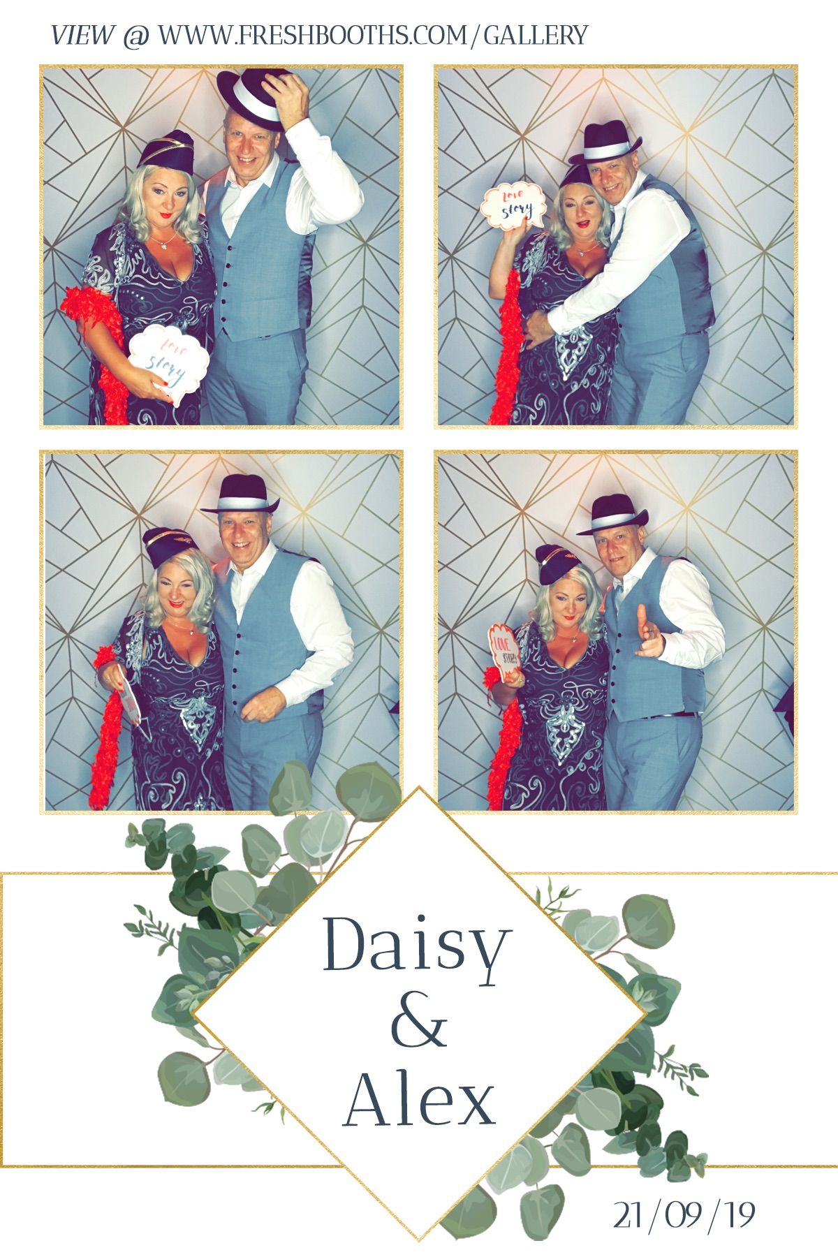 Daisy & Alex Wedding - GIF Station | View more photos from the event at gallery.freshbooths.com/u/FreshBooths/Daisy-Alex-Wedding-GIF-Station