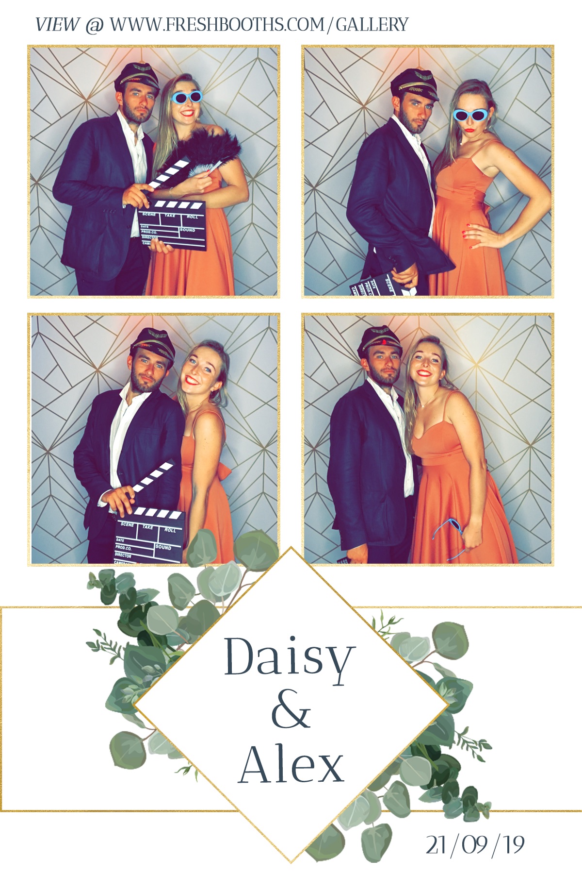 Daisy & Alex Wedding - GIF Station | View more photos from the event at gallery.freshbooths.com/u/FreshBooths/Daisy-Alex-Wedding-GIF-Station