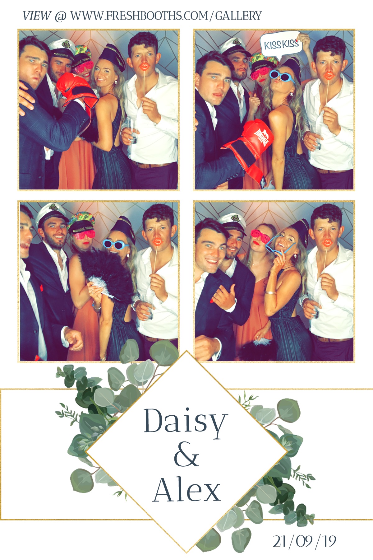 Daisy & Alex Wedding - GIF Station | View more photos from the event at gallery.freshbooths.com/u/FreshBooths/Daisy-Alex-Wedding-GIF-Station