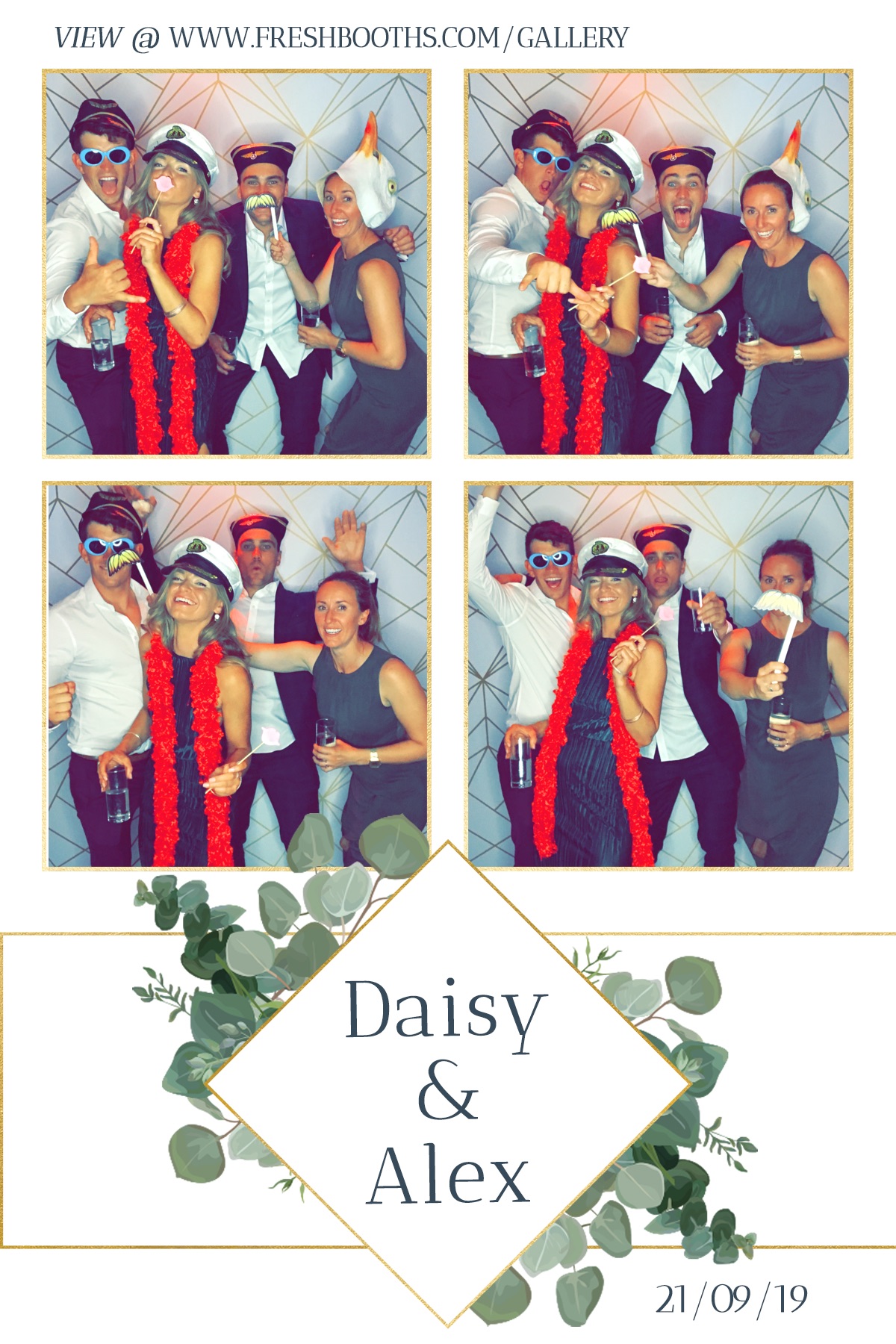 Daisy & Alex Wedding - GIF Station | View more photos from the event at gallery.freshbooths.com/u/FreshBooths/Daisy-Alex-Wedding-GIF-Station