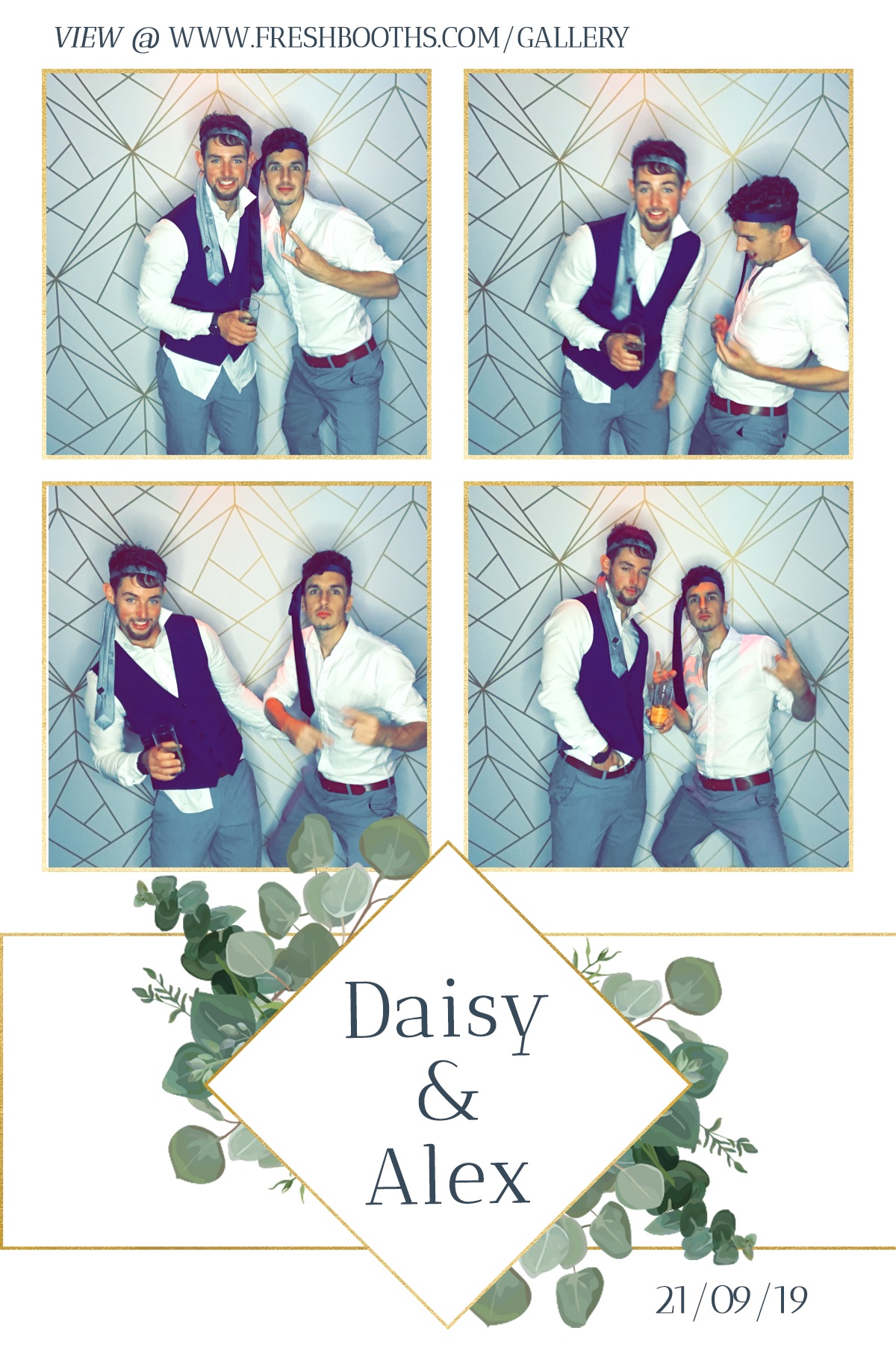 Daisy & Alex Wedding - GIF Station | View more photos from the event at gallery.freshbooths.com/u/FreshBooths/Daisy-Alex-Wedding-GIF-Station