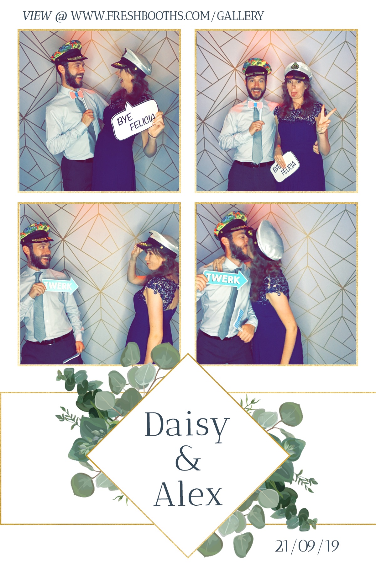 Daisy & Alex Wedding - GIF Station | View more photos from the event at gallery.freshbooths.com/u/FreshBooths/Daisy-Alex-Wedding-GIF-Station