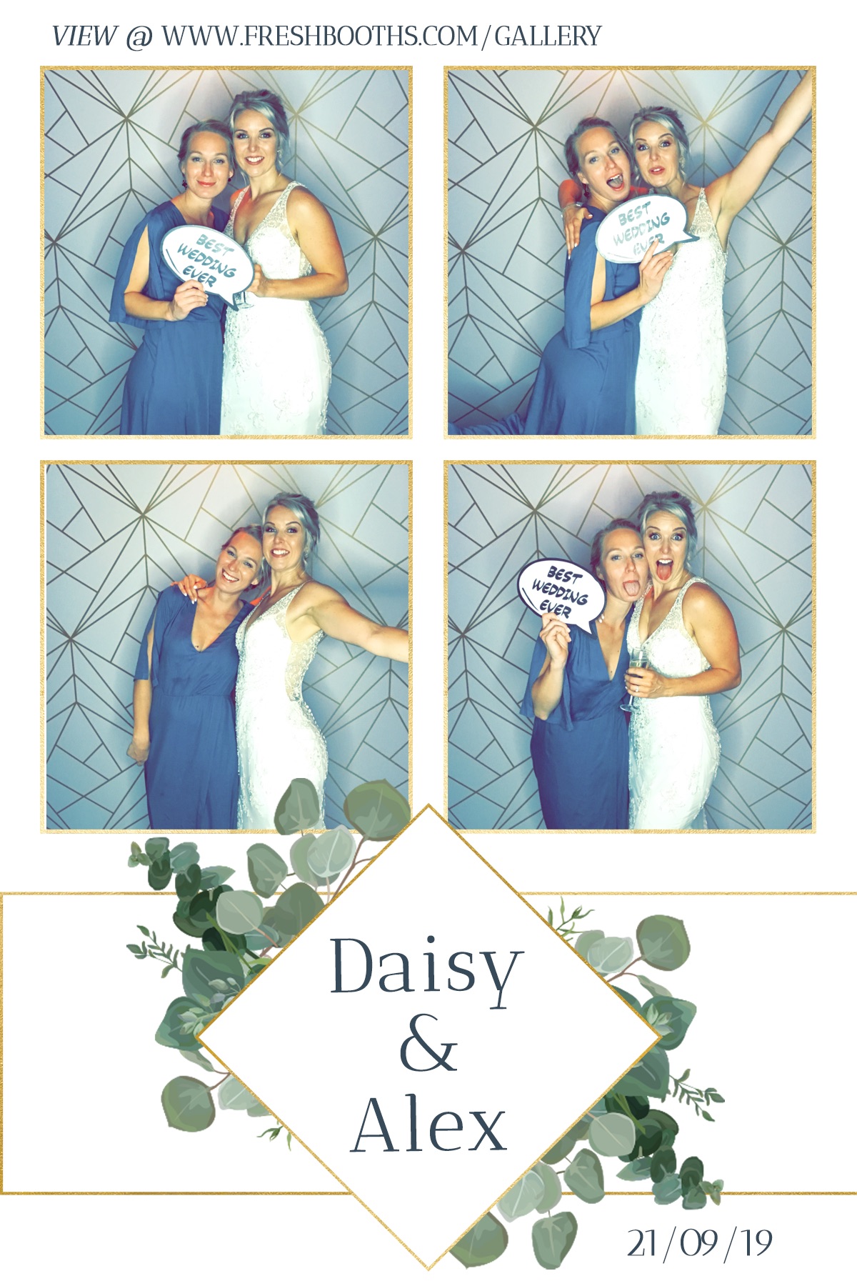 Daisy & Alex Wedding - GIF Station | View more photos from the event at gallery.freshbooths.com/u/FreshBooths/Daisy-Alex-Wedding-GIF-Station