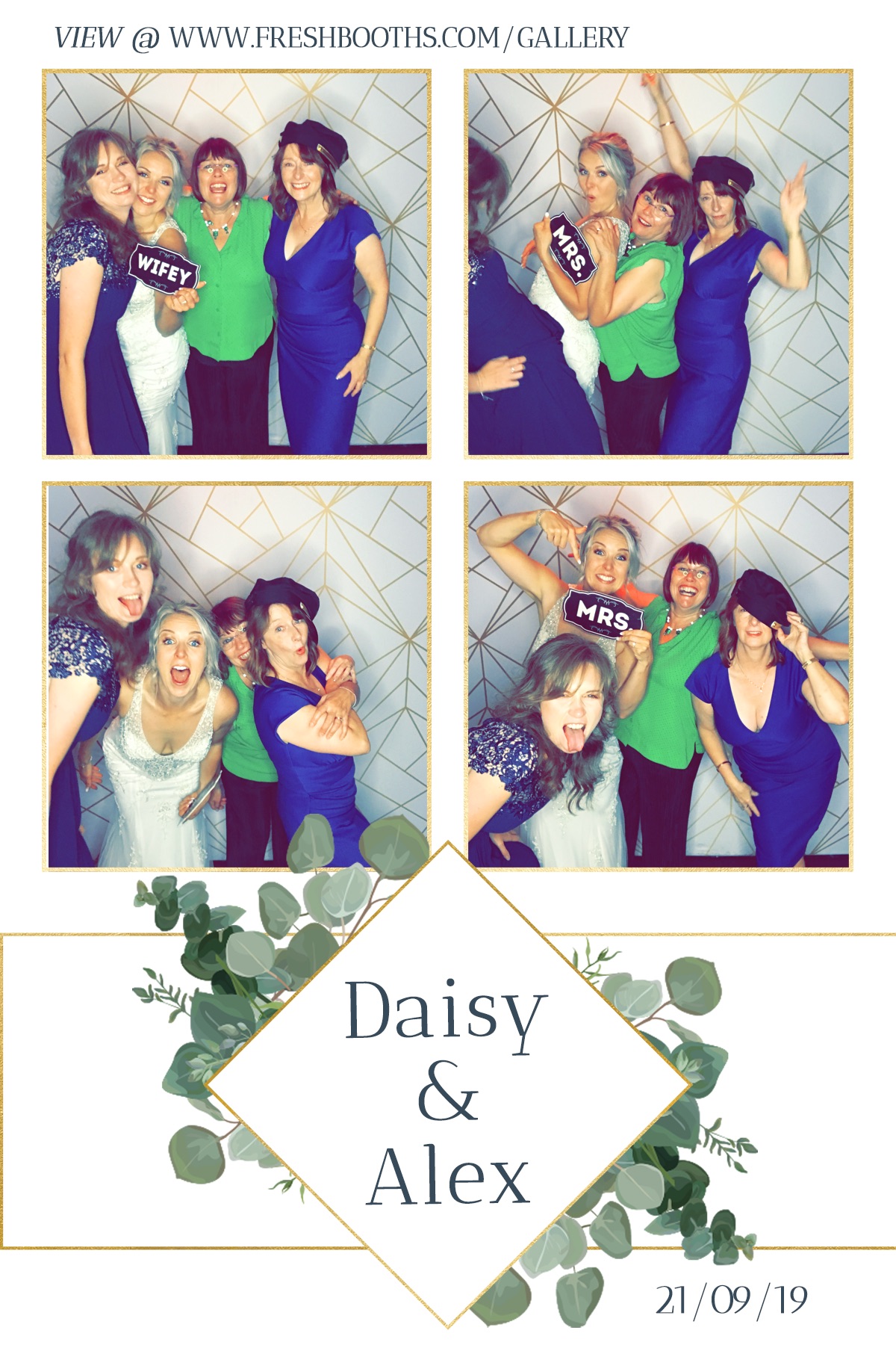 Daisy & Alex Wedding - GIF Station | View more photos from the event at gallery.freshbooths.com/u/FreshBooths/Daisy-Alex-Wedding-GIF-Station