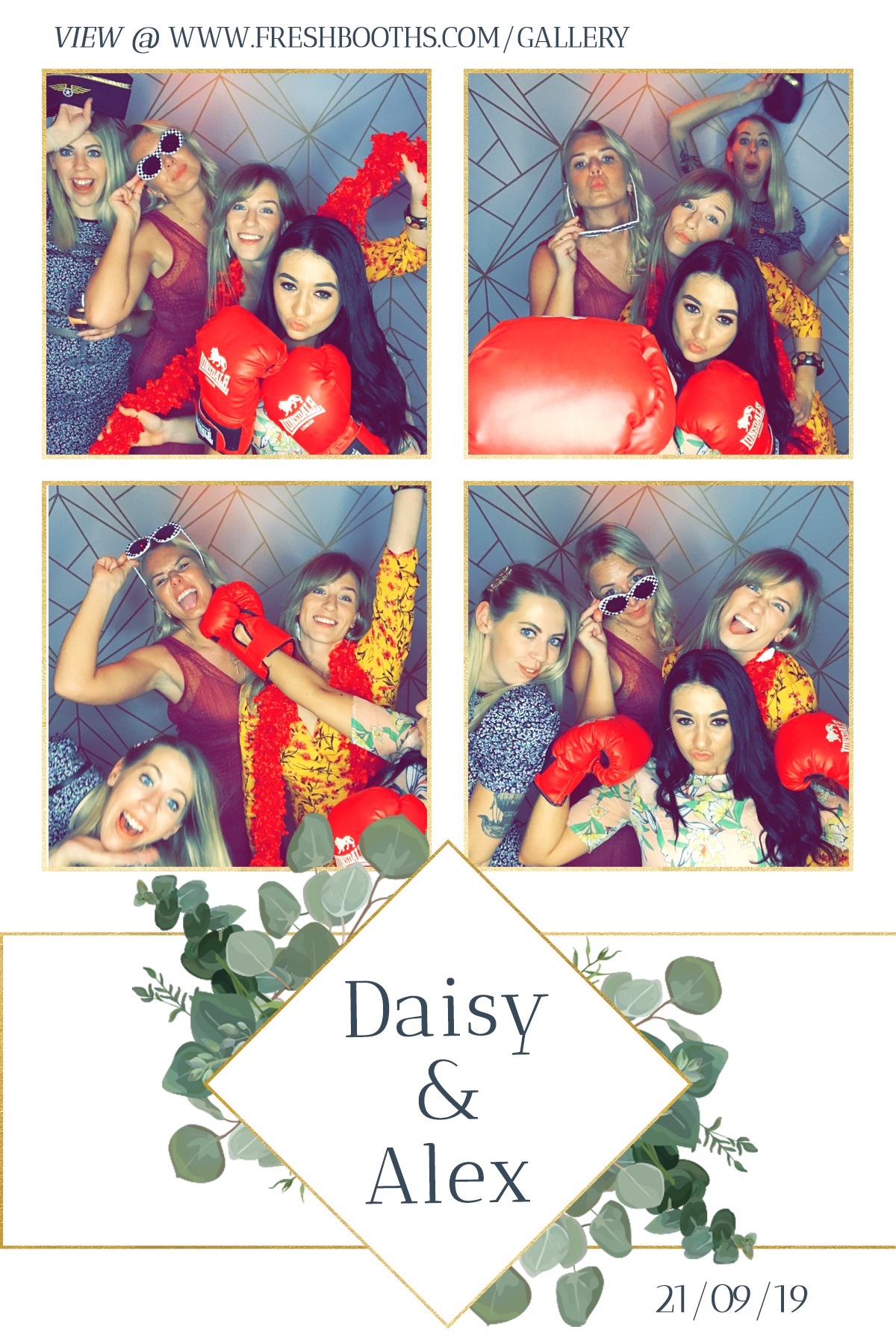 Daisy & Alex Wedding - GIF Station | View more photos from the event at gallery.freshbooths.com/u/FreshBooths/Daisy-Alex-Wedding-GIF-Station