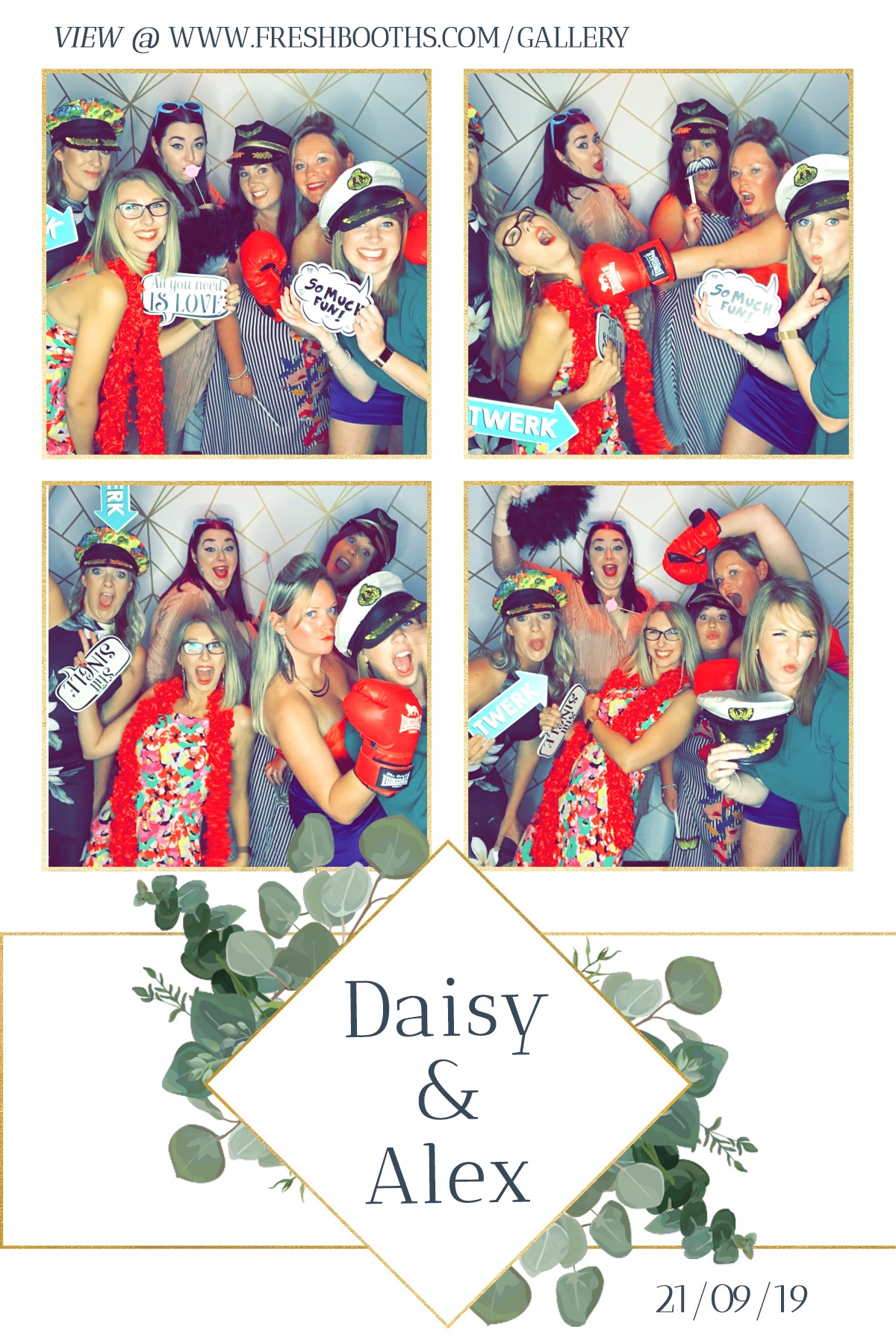 Daisy & Alex Wedding - GIF Station | View more photos from the event at gallery.freshbooths.com/u/FreshBooths/Daisy-Alex-Wedding-GIF-Station