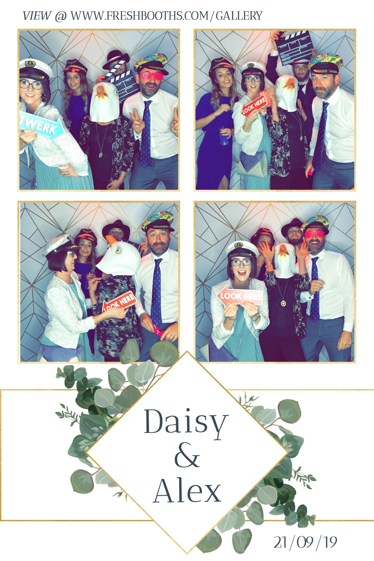 Daisy & Alex Wedding - GIF Station | View more photos from the event at gallery.freshbooths.com/u/FreshBooths/Daisy-Alex-Wedding-GIF-Station