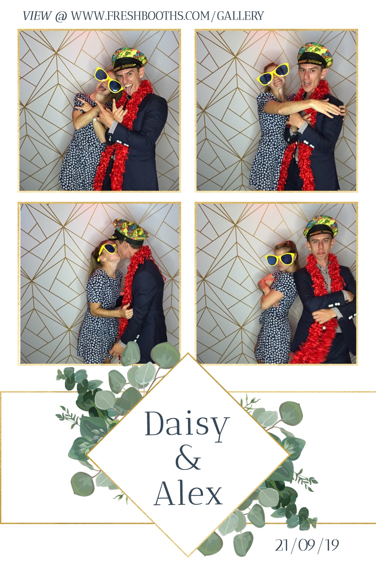 Daisy & Alex Wedding - GIF Station | View more photos from the event at gallery.freshbooths.com/u/FreshBooths/Daisy-Alex-Wedding-GIF-Station