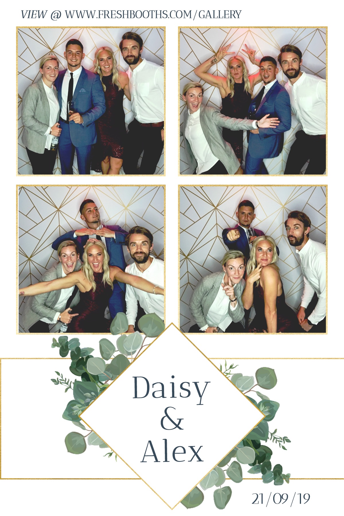 Daisy & Alex Wedding - GIF Station | View more photos from the event at gallery.freshbooths.com/u/FreshBooths/Daisy-Alex-Wedding-GIF-Station
