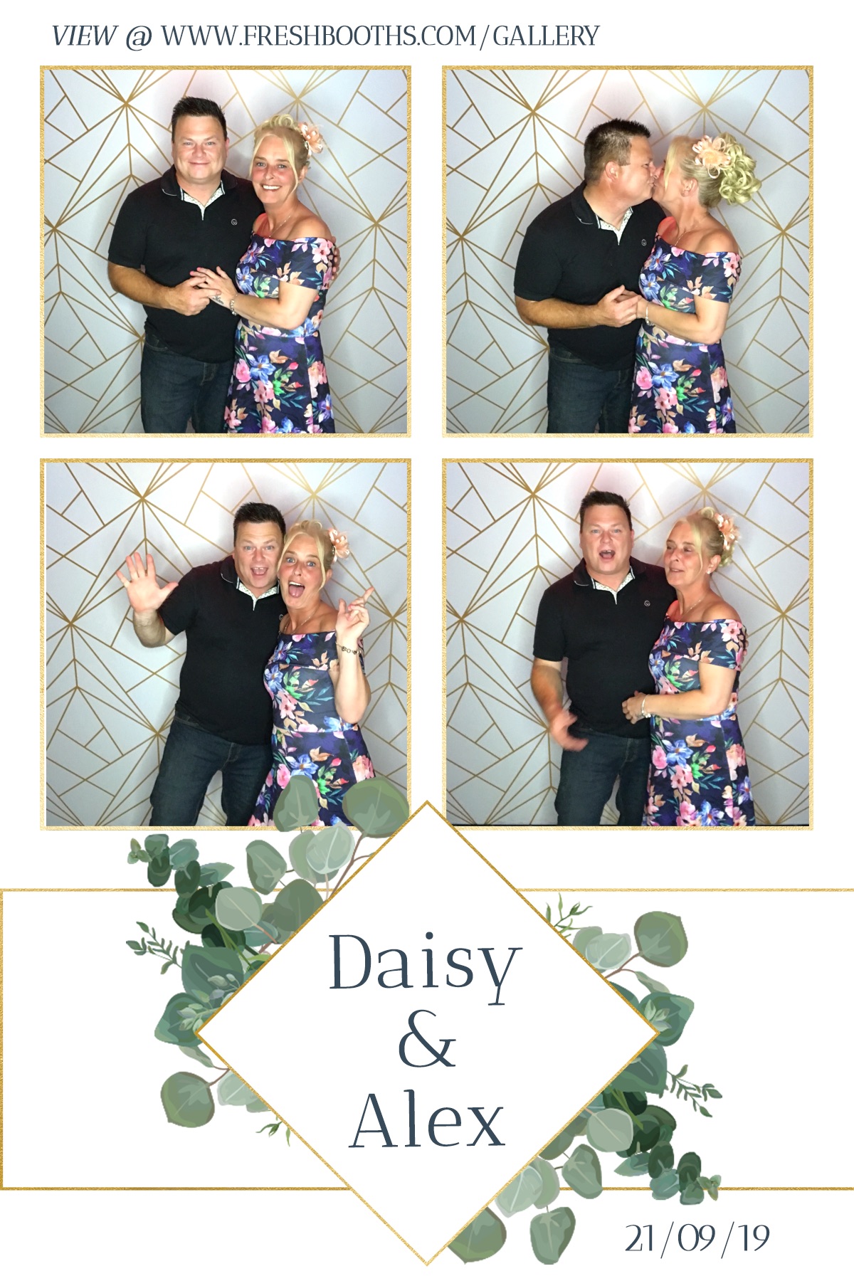Daisy & Alex Wedding - GIF Station | View more photos from the event at gallery.freshbooths.com/u/FreshBooths/Daisy-Alex-Wedding-GIF-Station