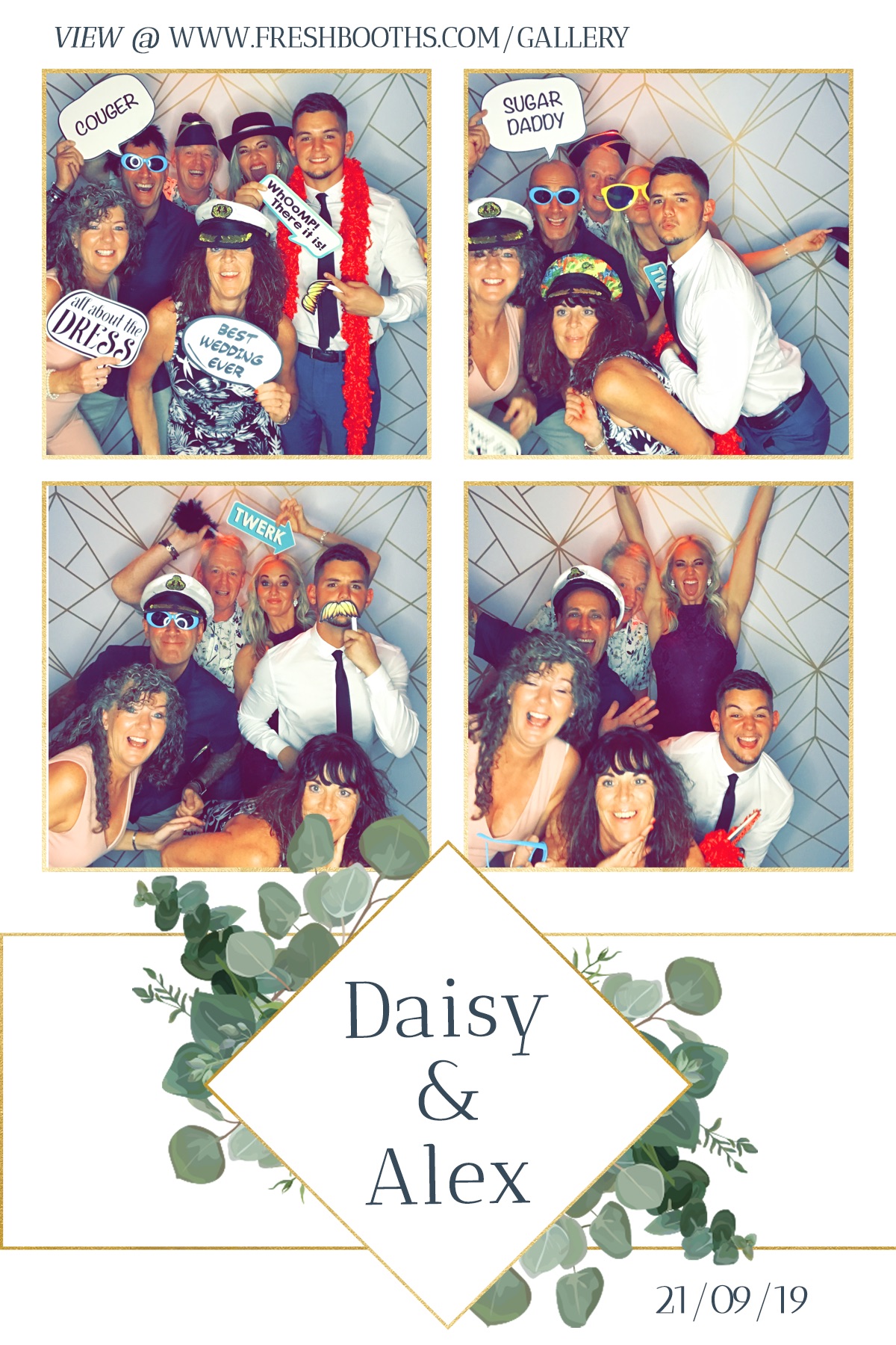 Daisy & Alex Wedding - GIF Station | View more photos from the event at gallery.freshbooths.com/u/FreshBooths/Daisy-Alex-Wedding-GIF-Station