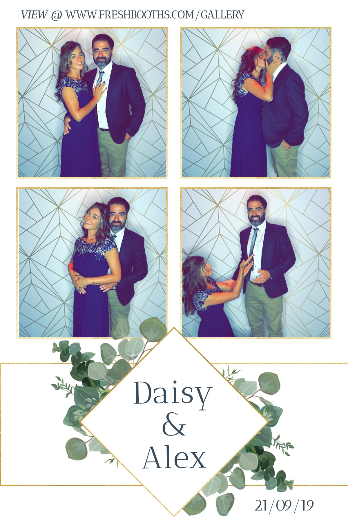 Daisy & Alex Wedding - GIF Station | View more photos from the event at gallery.freshbooths.com/u/FreshBooths/Daisy-Alex-Wedding-GIF-Station