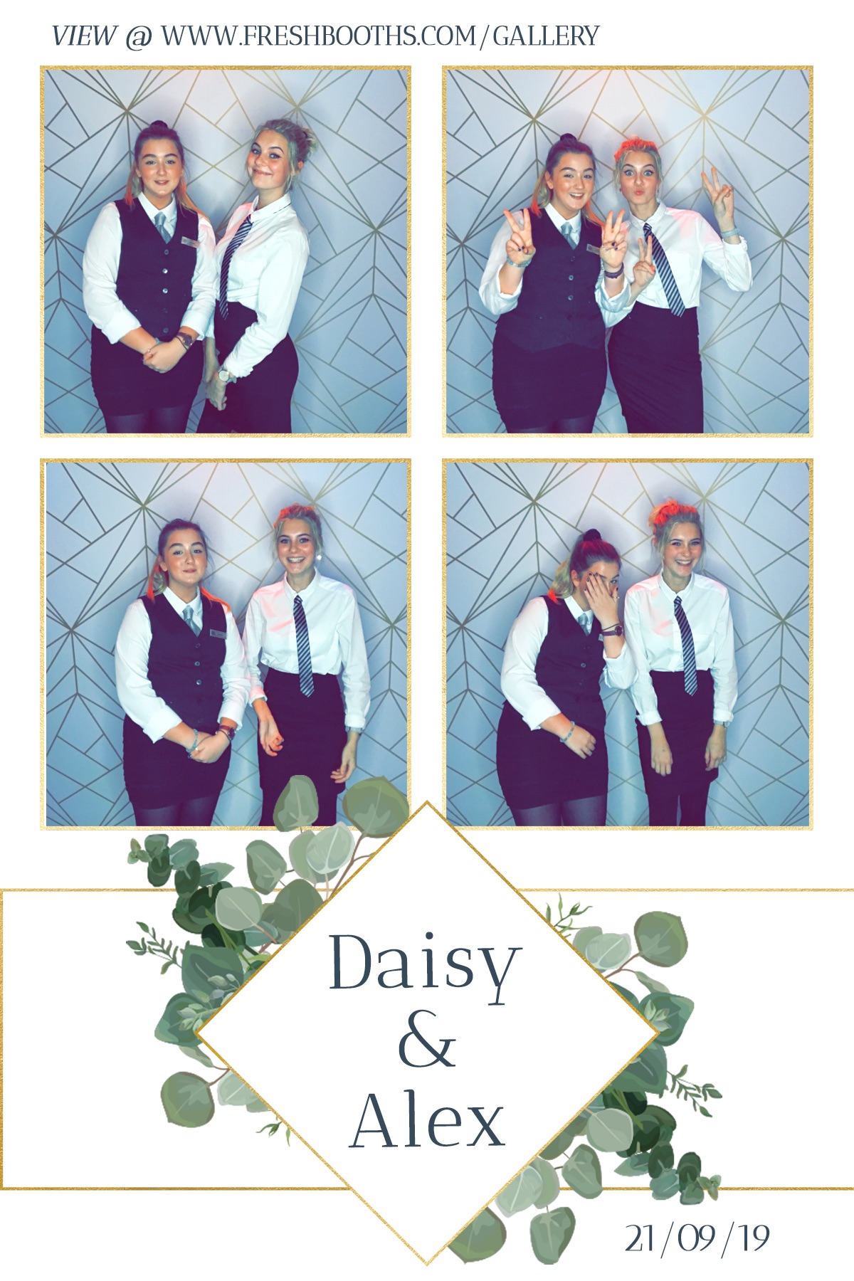 Daisy & Alex Wedding - GIF Station | View more photos from the event at gallery.freshbooths.com/u/FreshBooths/Daisy-Alex-Wedding-GIF-Station