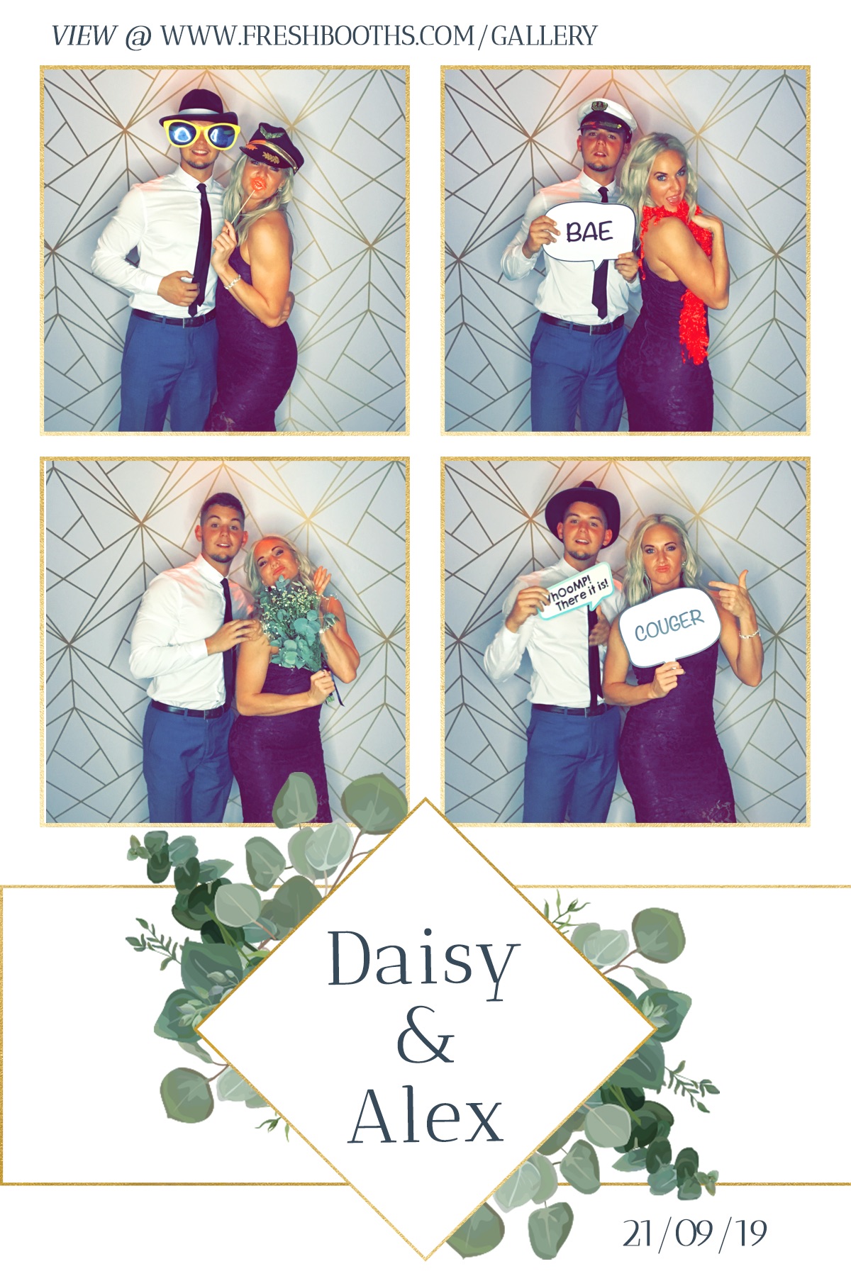Daisy & Alex Wedding - GIF Station | View more photos from the event at gallery.freshbooths.com/u/FreshBooths/Daisy-Alex-Wedding-GIF-Station