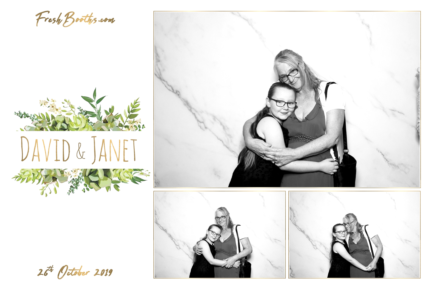 David & Janets Blessing - Classic Open Booth | View more photos from the event at gallery.freshbooths.com/u/FreshBooths/David-Janets-Blessing-Classic-Open-Booth