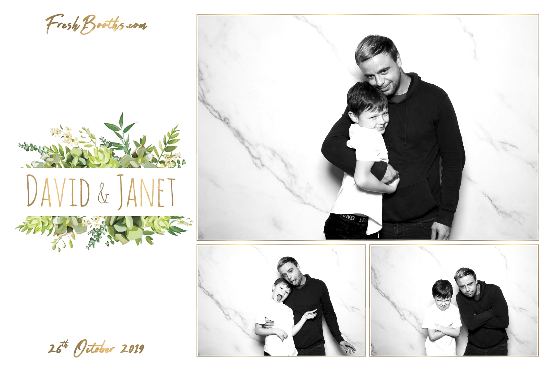 David & Janets Blessing - Classic Open Booth | View more photos from the event at gallery.freshbooths.com/u/FreshBooths/David-Janets-Blessing-Classic-Open-Booth