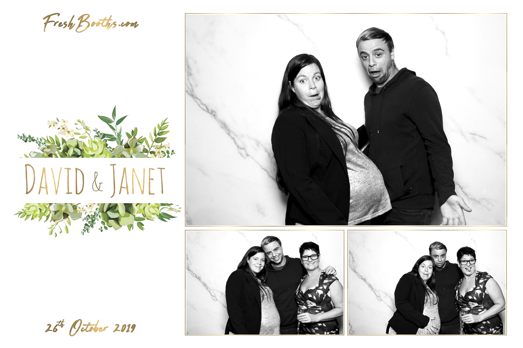 David & Janets Blessing - Classic Open Booth | View more photos from the event at gallery.freshbooths.com/u/FreshBooths/David-Janets-Blessing-Classic-Open-Booth