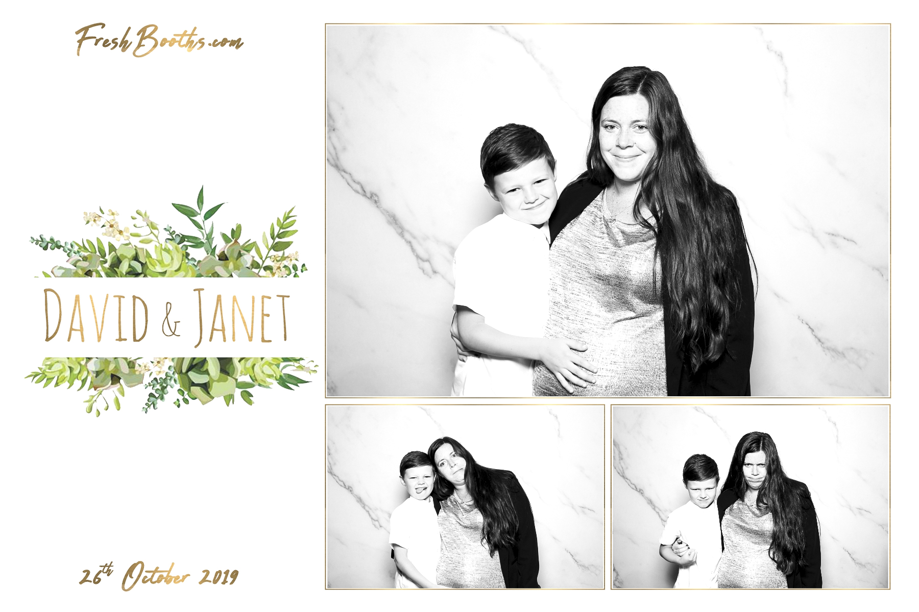 David & Janets Blessing - Classic Open Booth | View more photos from the event at gallery.freshbooths.com/u/FreshBooths/David-Janets-Blessing-Classic-Open-Booth