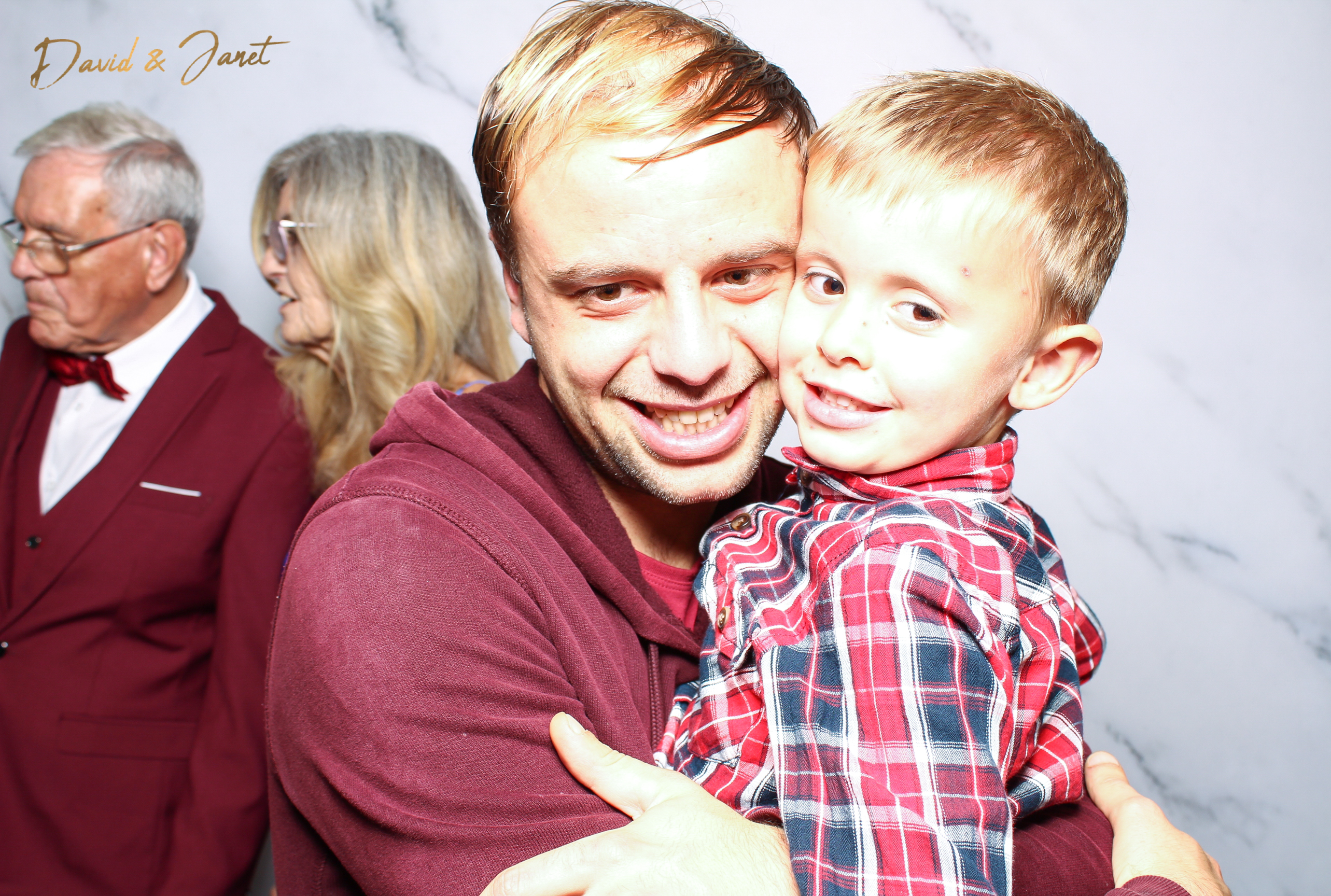 David & Janets Blessing - Classic Open Booth | View more photos from the event at gallery.freshbooths.com/u/FreshBooths/David-Janets-Blessing-Classic-Open-Booth