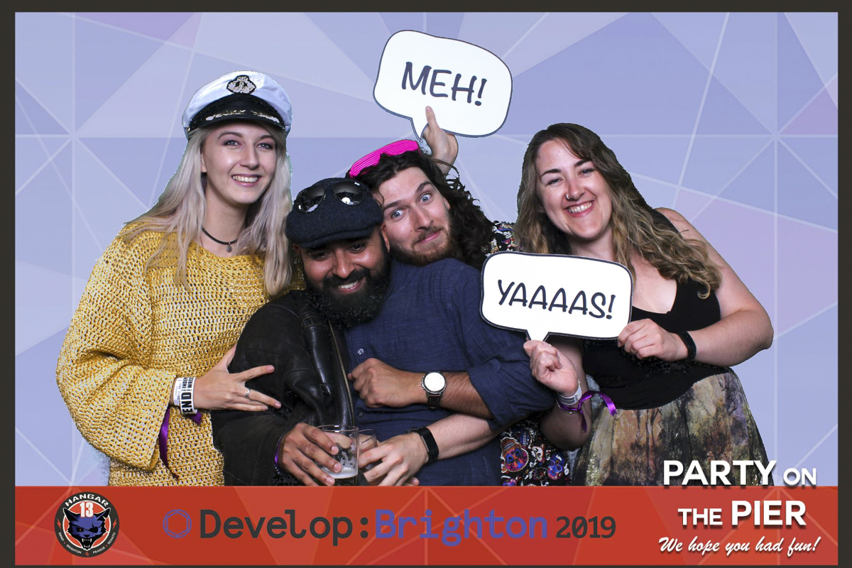 Develop Launch Event - Selfie Mirror | View more photos from the event at gallery.freshbooths.com/u/FreshBooths/Develop-Launch-Event-Selfie-Mirror