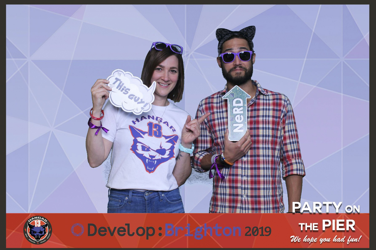 Develop Launch Event - Selfie Mirror | View more photos from the event at gallery.freshbooths.com/u/FreshBooths/Develop-Launch-Event-Selfie-Mirror