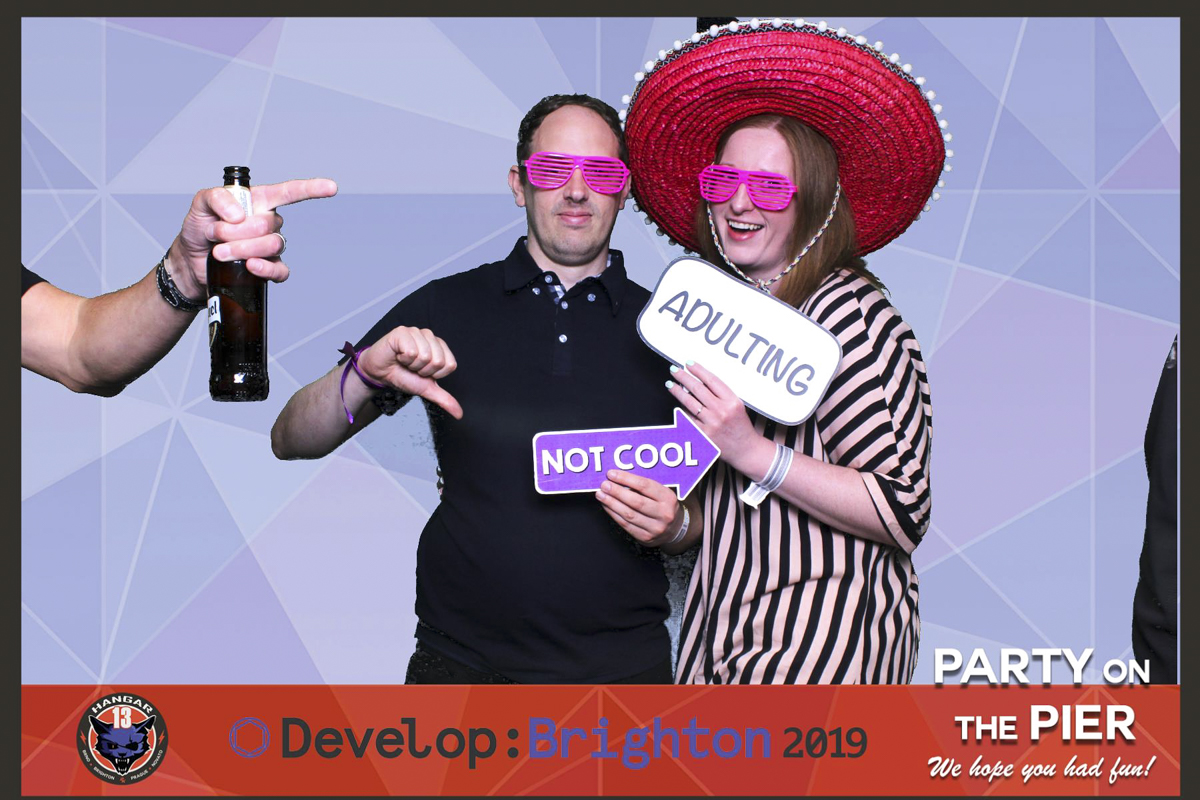 Develop Launch Event - Selfie Mirror | View more photos from the event at gallery.freshbooths.com/u/FreshBooths/Develop-Launch-Event-Selfie-Mirror