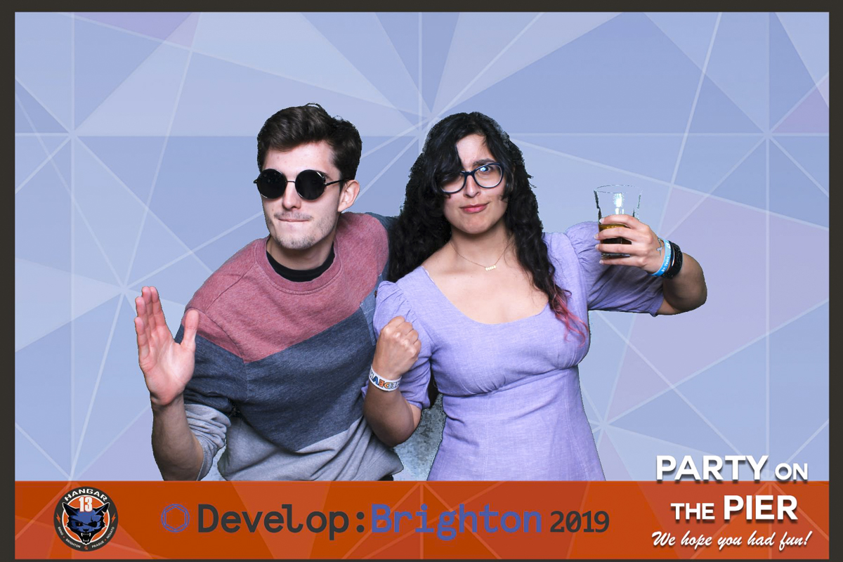 Develop Launch Event - Selfie Mirror | View more photos from the event at gallery.freshbooths.com/u/FreshBooths/Develop-Launch-Event-Selfie-Mirror