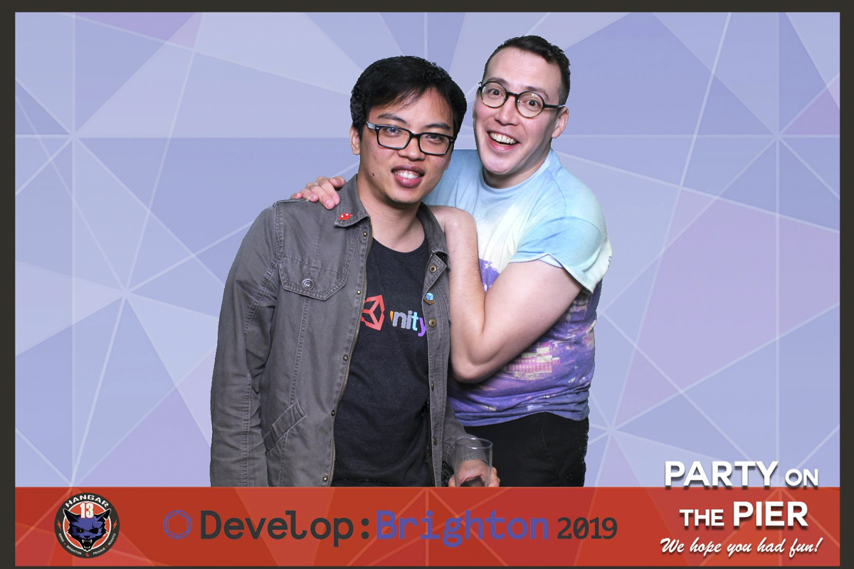 Develop Launch Event - Selfie Mirror | View more photos from the event at gallery.freshbooths.com/u/FreshBooths/Develop-Launch-Event-Selfie-Mirror
