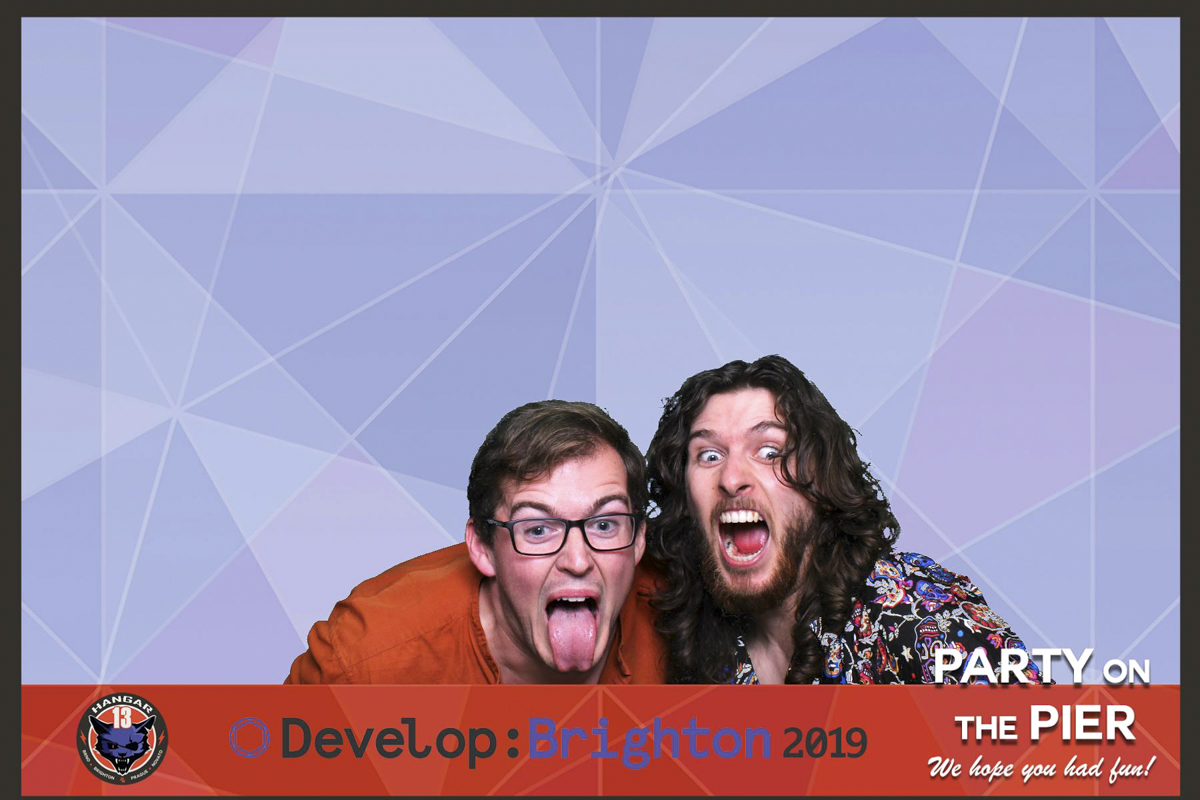 Develop Launch Event - Selfie Mirror | View more photos from the event at gallery.freshbooths.com/u/FreshBooths/Develop-Launch-Event-Selfie-Mirror