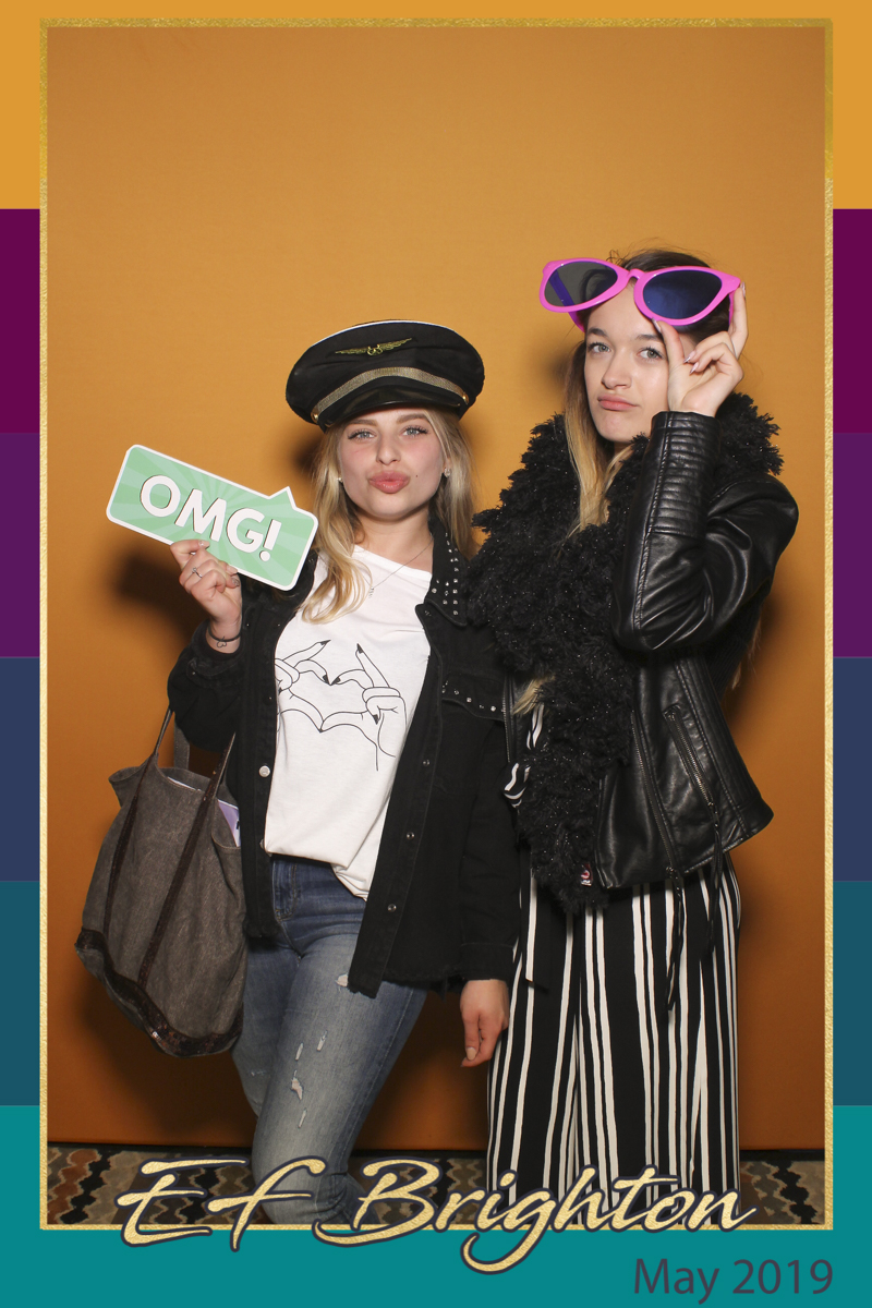 EF Brighton May 2019 - Selfie Mirror | View more photos from the event at gallery.freshbooths.com/u/FreshBooths/EF-Brighton-May-2019-Selfie-Mirror