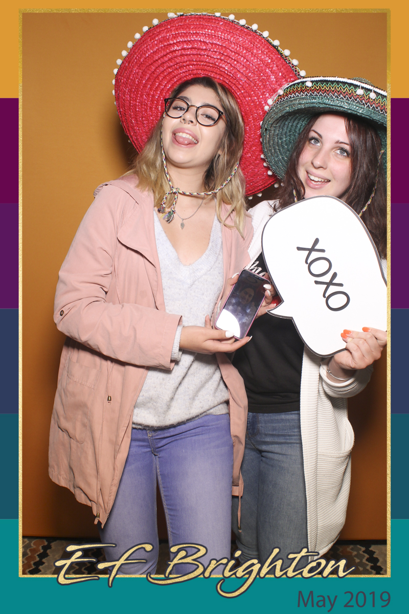 EF Brighton May 2019 - Selfie Mirror | View more photos from the event at gallery.freshbooths.com/u/FreshBooths/EF-Brighton-May-2019-Selfie-Mirror