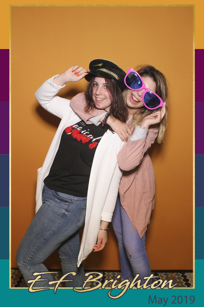 EF Brighton May 2019 - Selfie Mirror | View more photos from the event at gallery.freshbooths.com/u/FreshBooths/EF-Brighton-May-2019-Selfie-Mirror