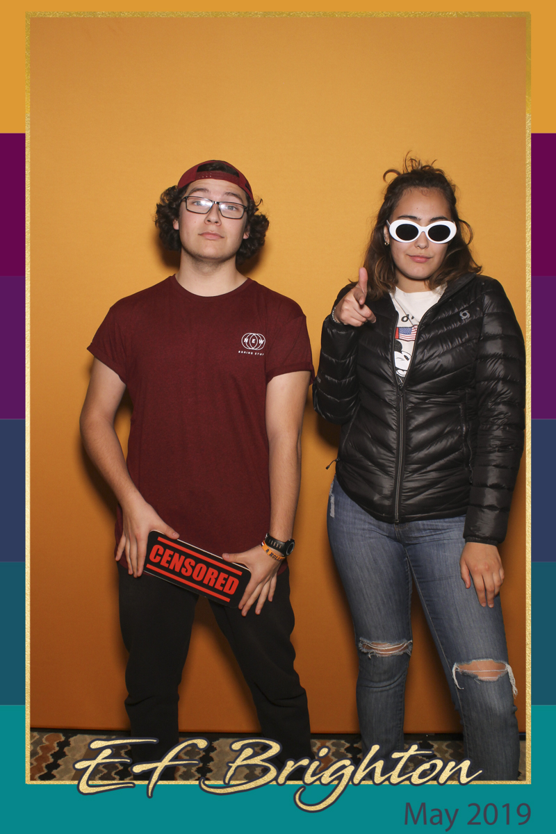 EF Brighton May 2019 - Selfie Mirror | View more photos from the event at gallery.freshbooths.com/u/FreshBooths/EF-Brighton-May-2019-Selfie-Mirror