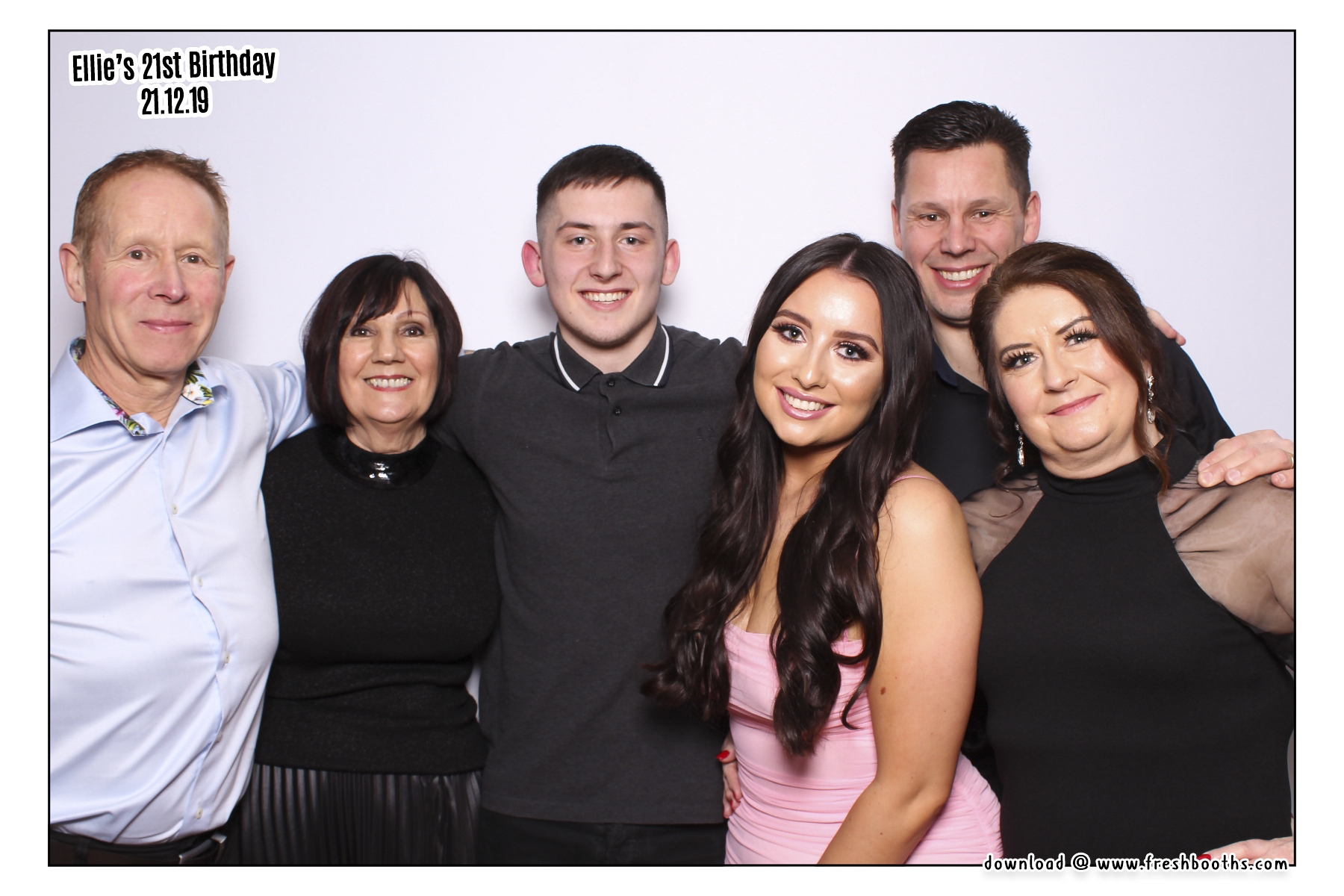 Ellie's 21st Birthday - Classic Open Booth | View more photos from the event at gallery.freshbooths.com/u/FreshBooths/Ellies-21st-Birthday-Classic-Open-Booth