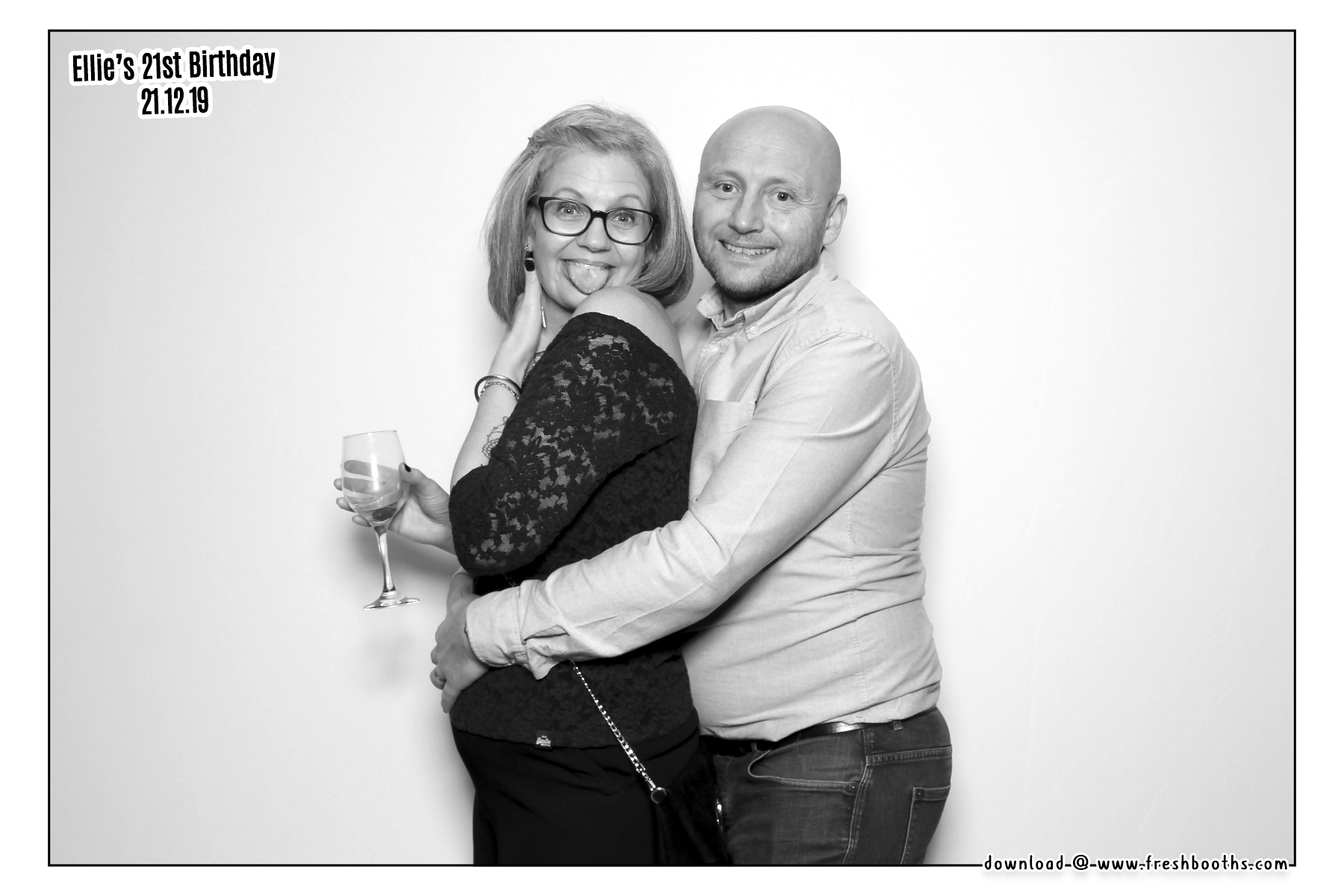 Ellie's 21st Birthday - Classic Open Booth | View more photos from the event at gallery.freshbooths.com/u/FreshBooths/Ellies-21st-Birthday-Classic-Open-Booth