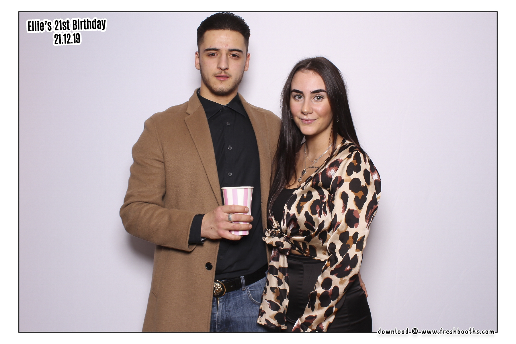 Ellie's 21st Birthday - Classic Open Booth | View more photos from the event at gallery.freshbooths.com/u/FreshBooths/Ellies-21st-Birthday-Classic-Open-Booth