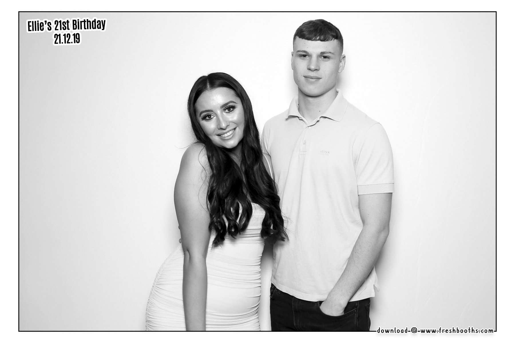 Ellie's 21st Birthday - Classic Open Booth | View more photos from the event at gallery.freshbooths.com/u/FreshBooths/Ellies-21st-Birthday-Classic-Open-Booth
