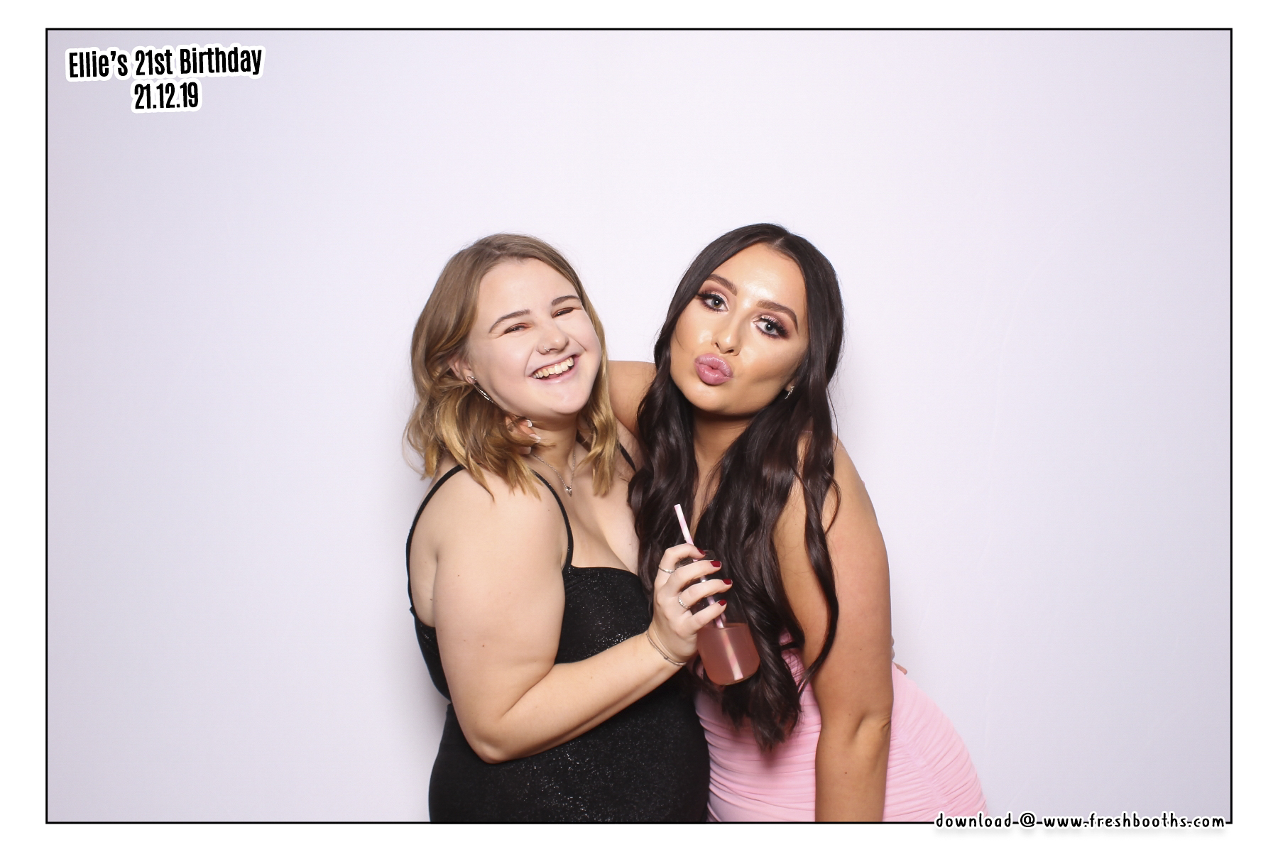 Ellie's 21st Birthday - Classic Open Booth | View more photos from the event at gallery.freshbooths.com/u/FreshBooths/Ellies-21st-Birthday-Classic-Open-Booth