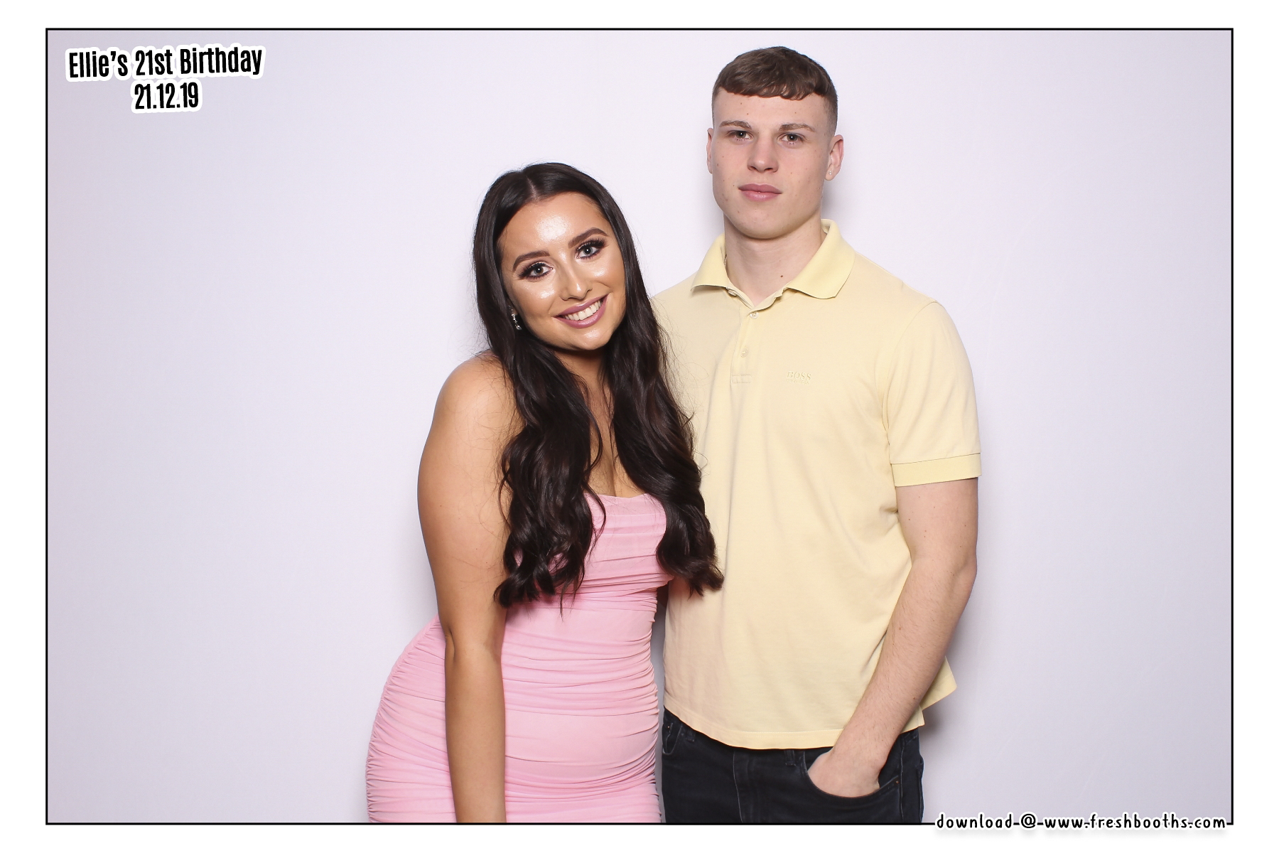 Ellie's 21st Birthday - Classic Open Booth | View more photos from the event at gallery.freshbooths.com/u/FreshBooths/Ellies-21st-Birthday-Classic-Open-Booth